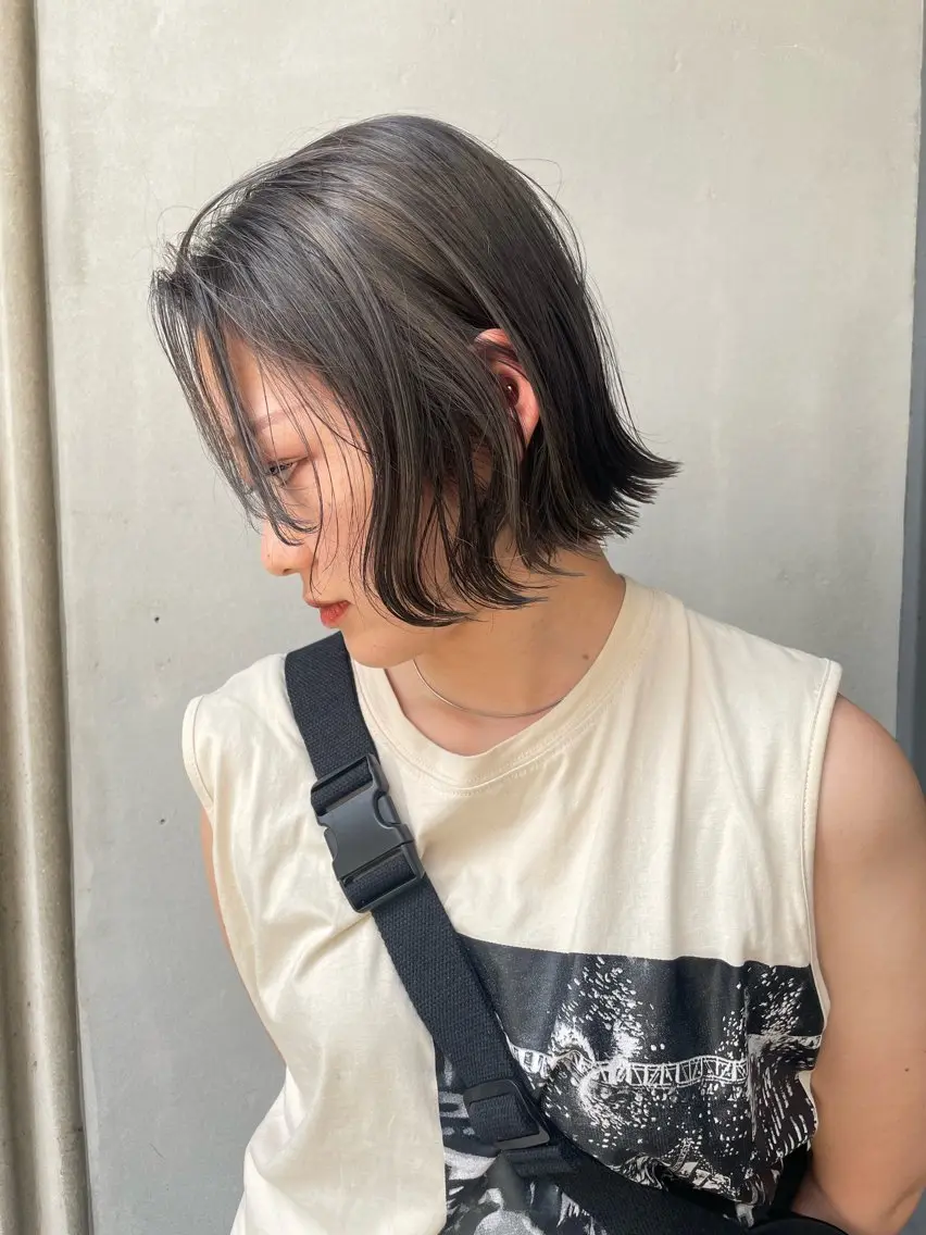 カラー ハナ🌼 梅田/ボブ/パーマのヘアスタイル