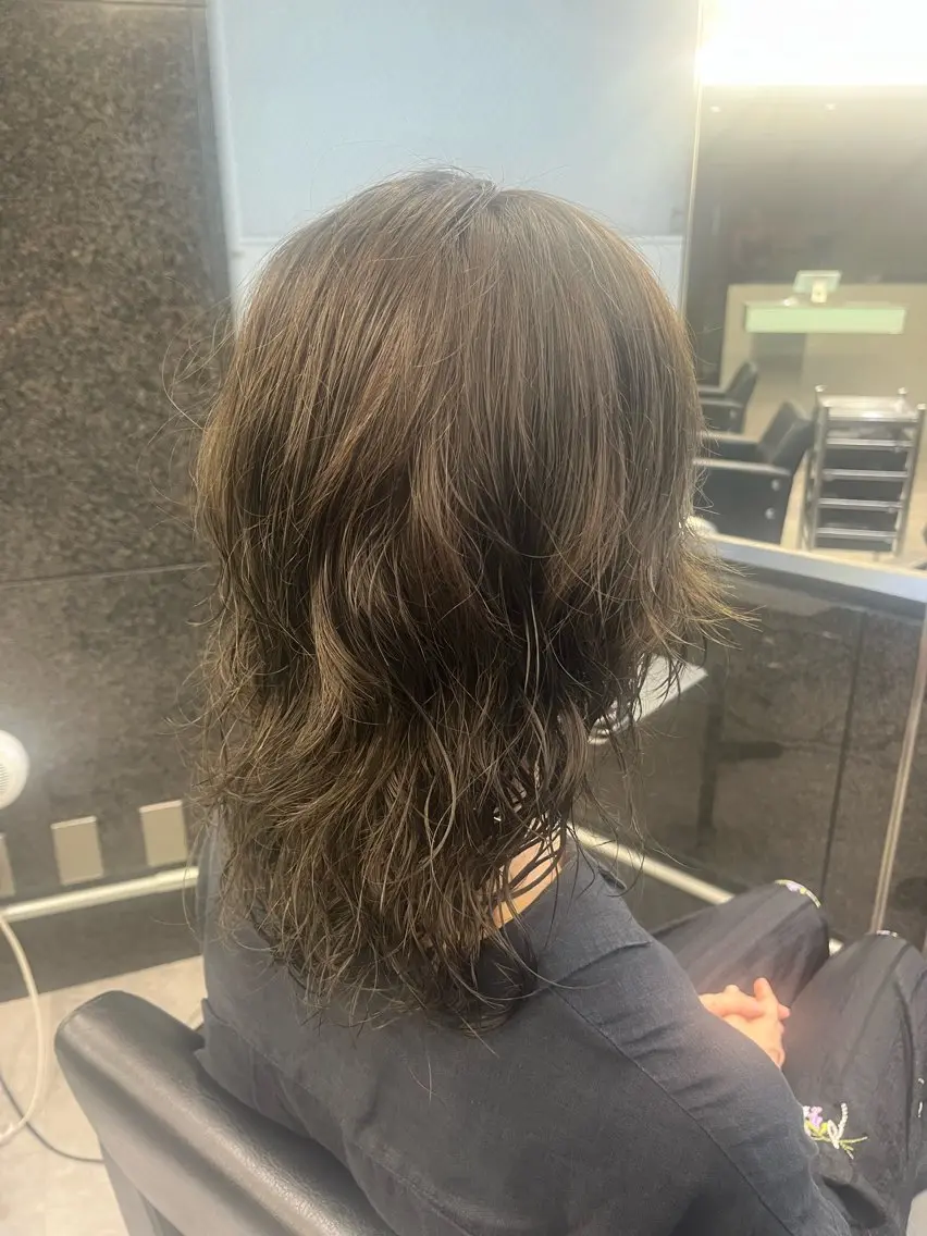カラー オリーブカラー ‧₊˚ .⋆ ˖ Sayaka☘️✧*のヘアスタイル