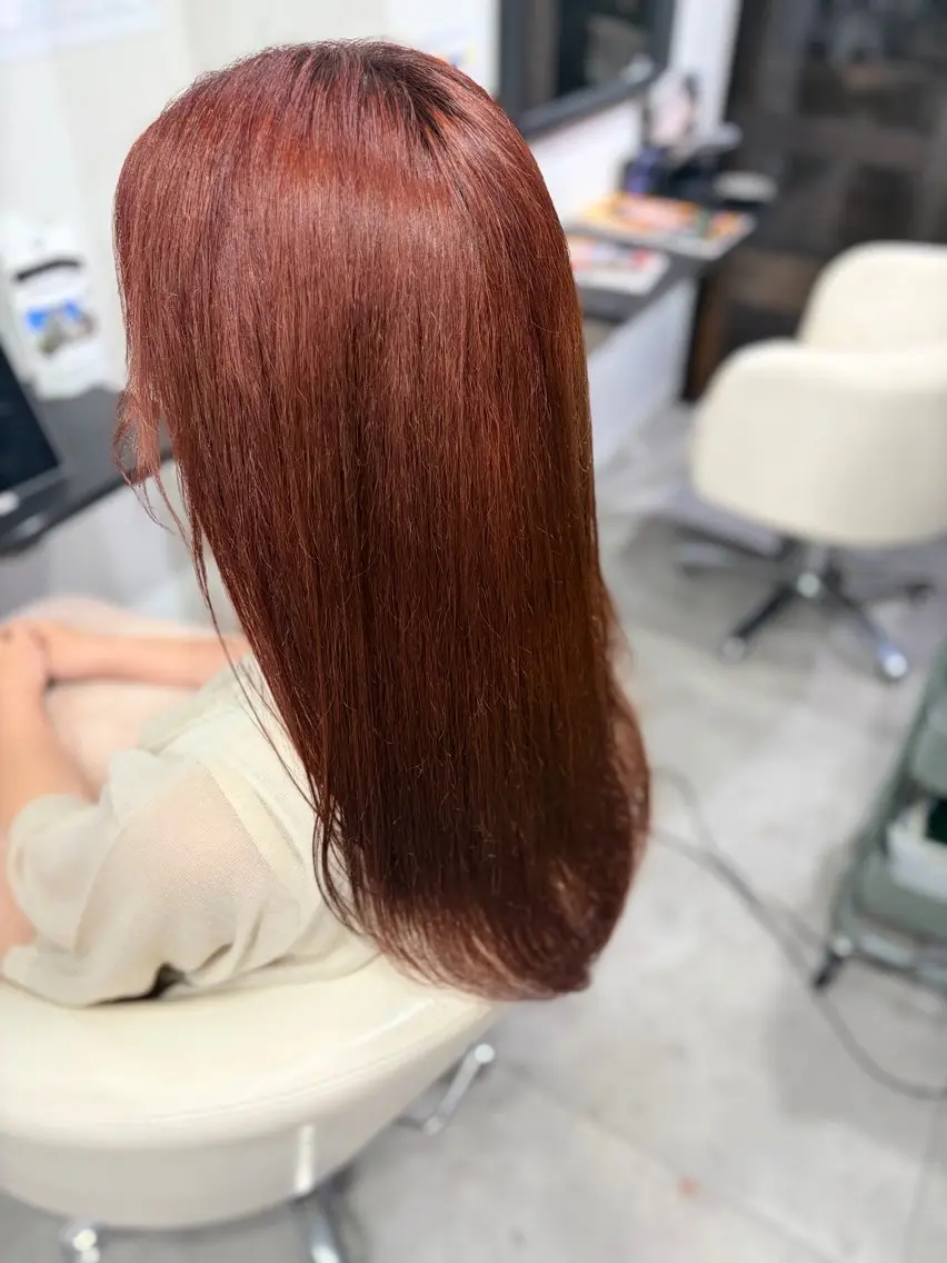 カラー ヘアカラー ストレート/カラー 特化雪本☃️のヘアスタイル