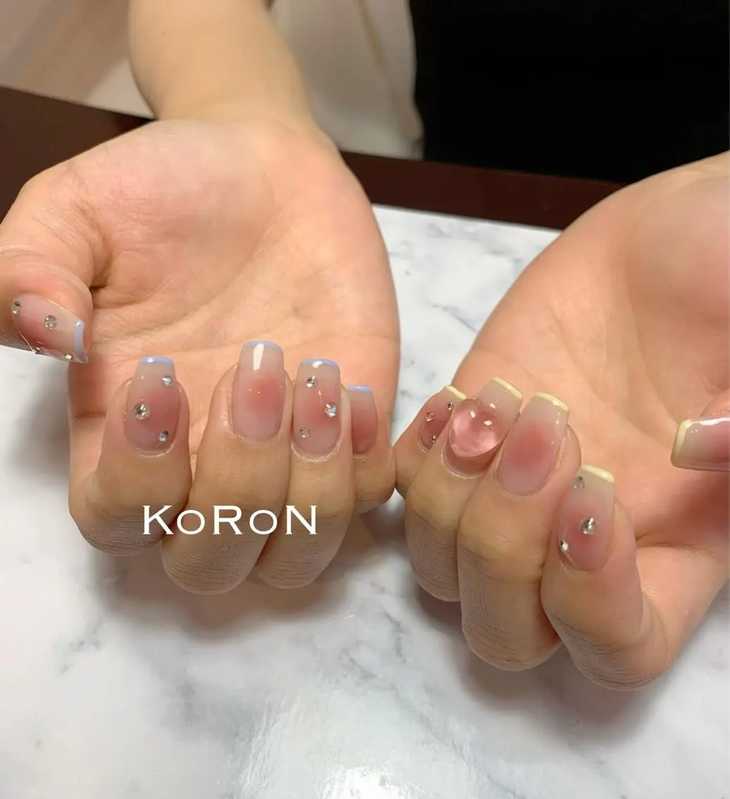 ネイル ハンドネイル 自宅サロン鎌倉 KORONのネイルデザイン