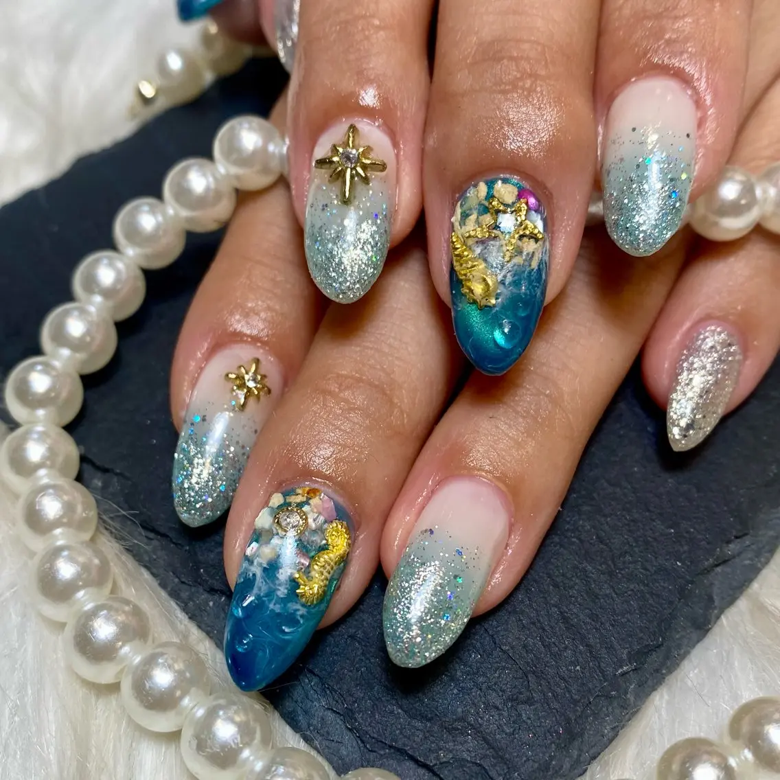 ネイル ハンドネイル FREEME 🌼アビのネイルデザイン