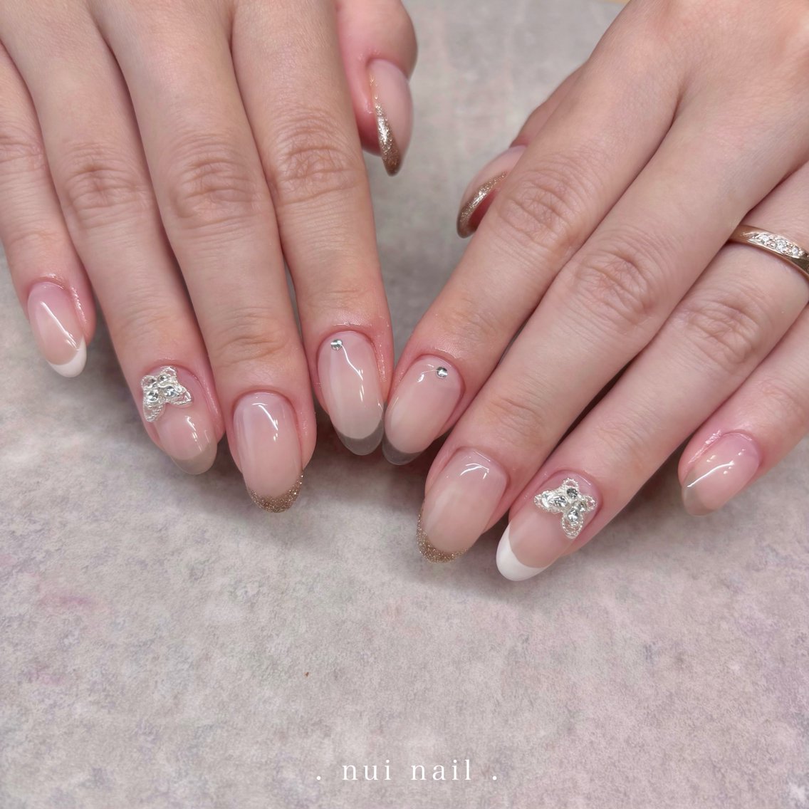 ネイル フレンチネイル nui nailのネイルデザイン