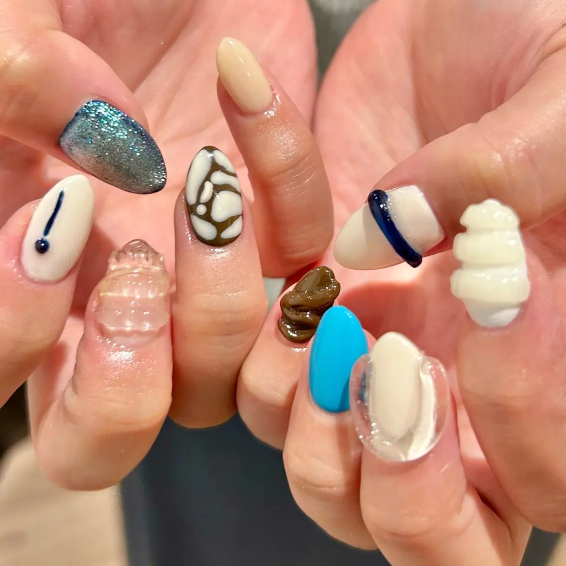 ネイル ハンドネイル Bianca栄店 みさとのネイルデザイン