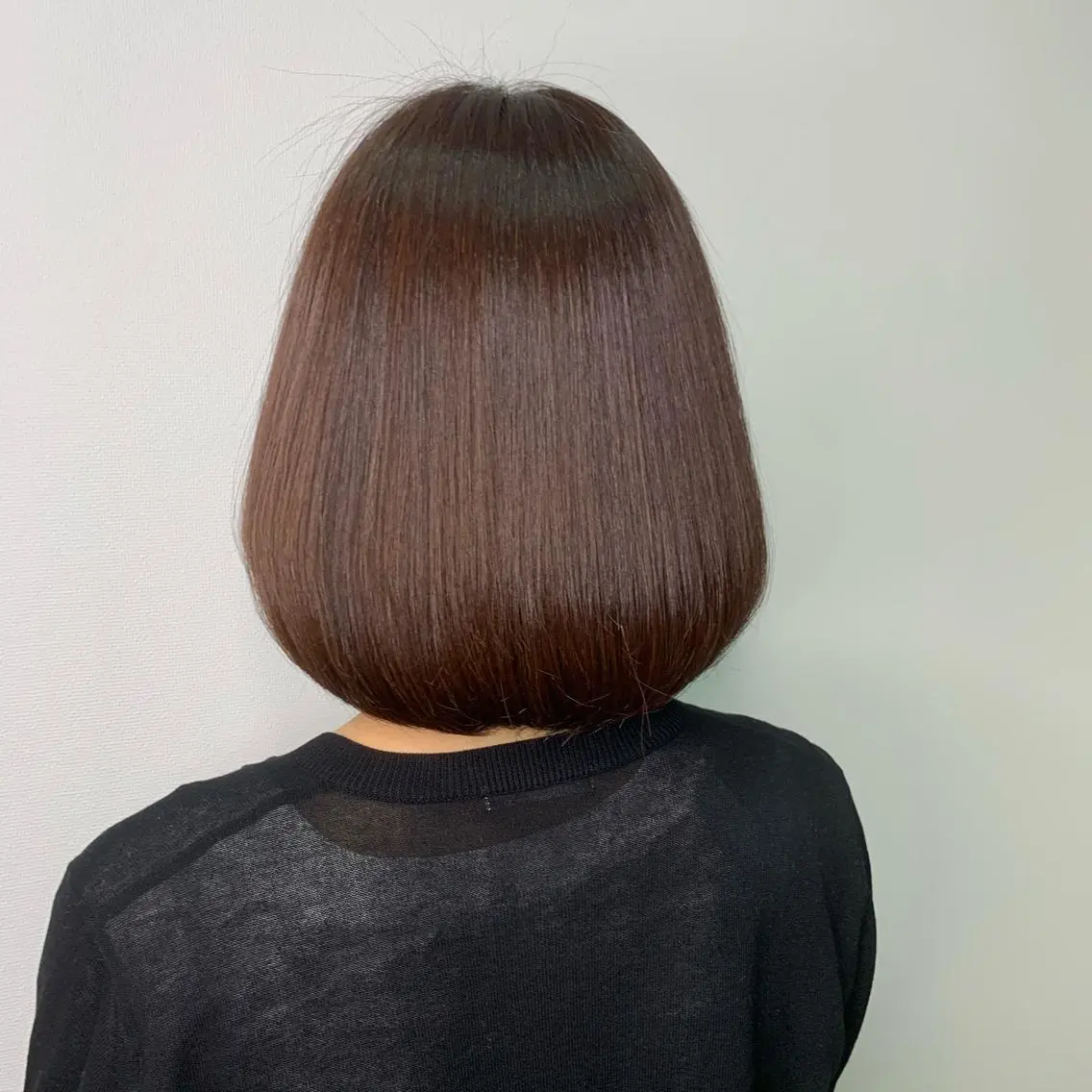 カラー ブラウンカラー ピンクカラー 髪質改善 染矢 優希のヘアスタイル