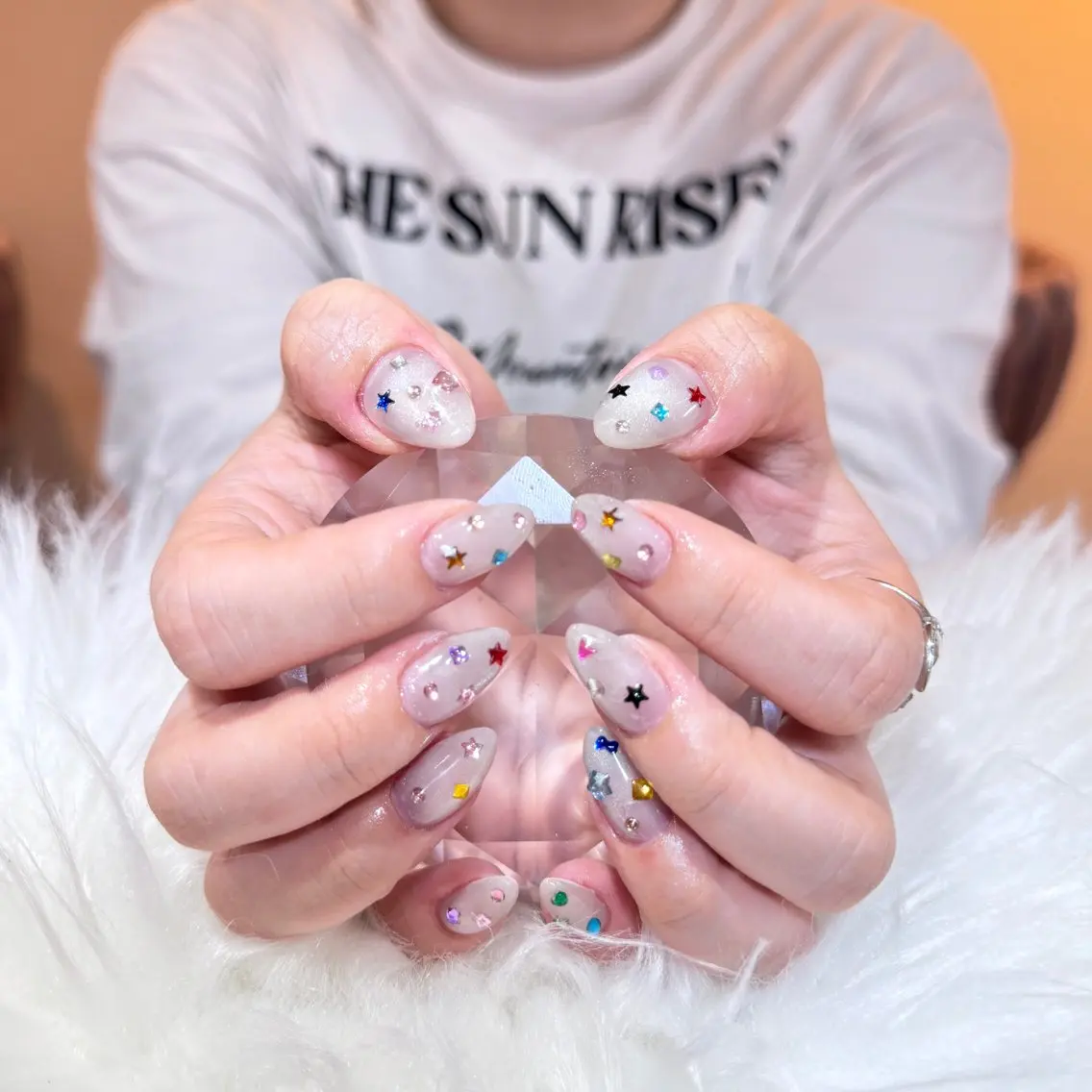 ネイル ジェルネイル 持ち込み ネイルチップ ハンドネイル Anmi nail Rio 新宿のネイルデザイン