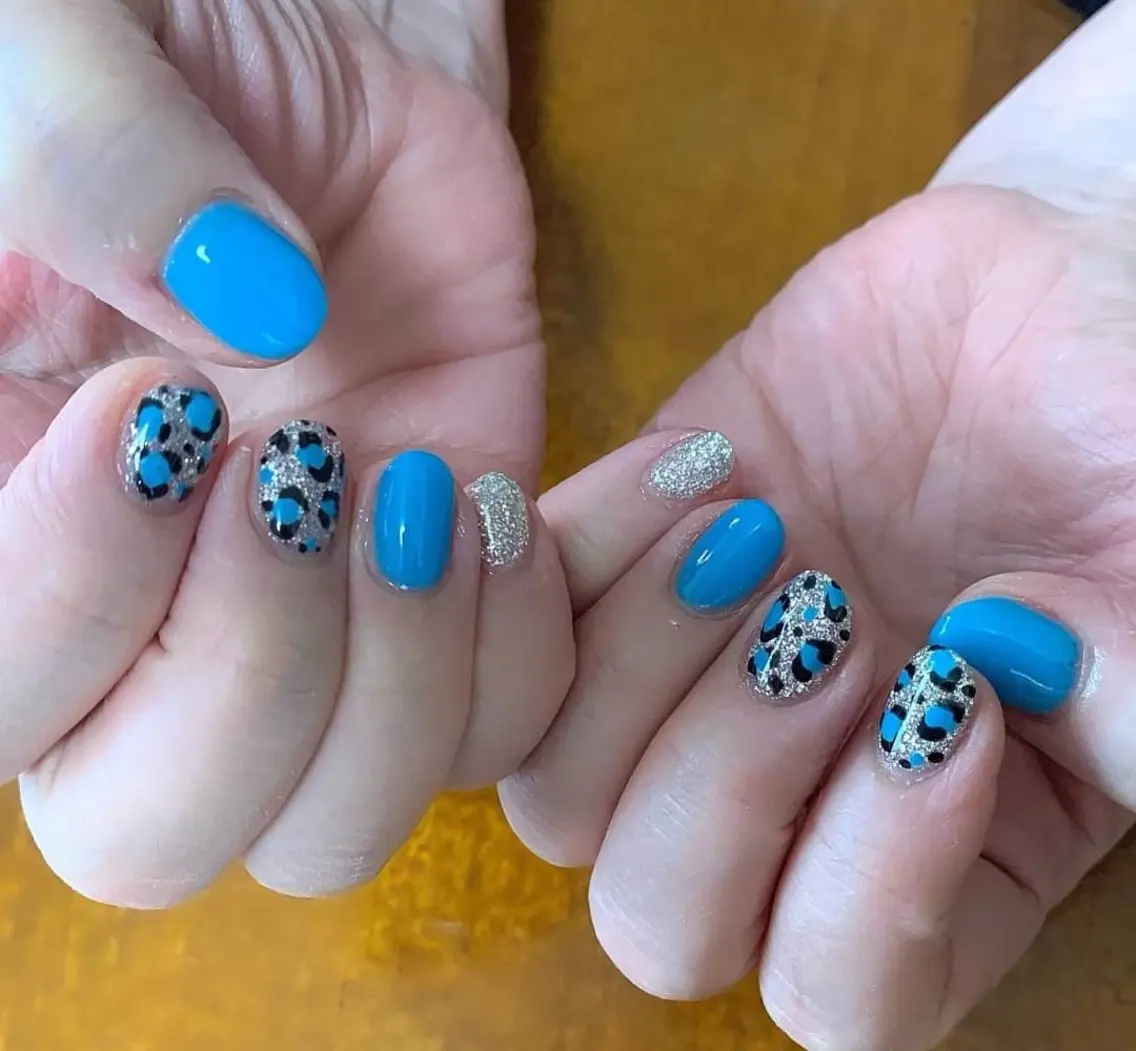 ネイル アニマル柄 ハンドネイル フットネイル MHR nailのネイルデザイン