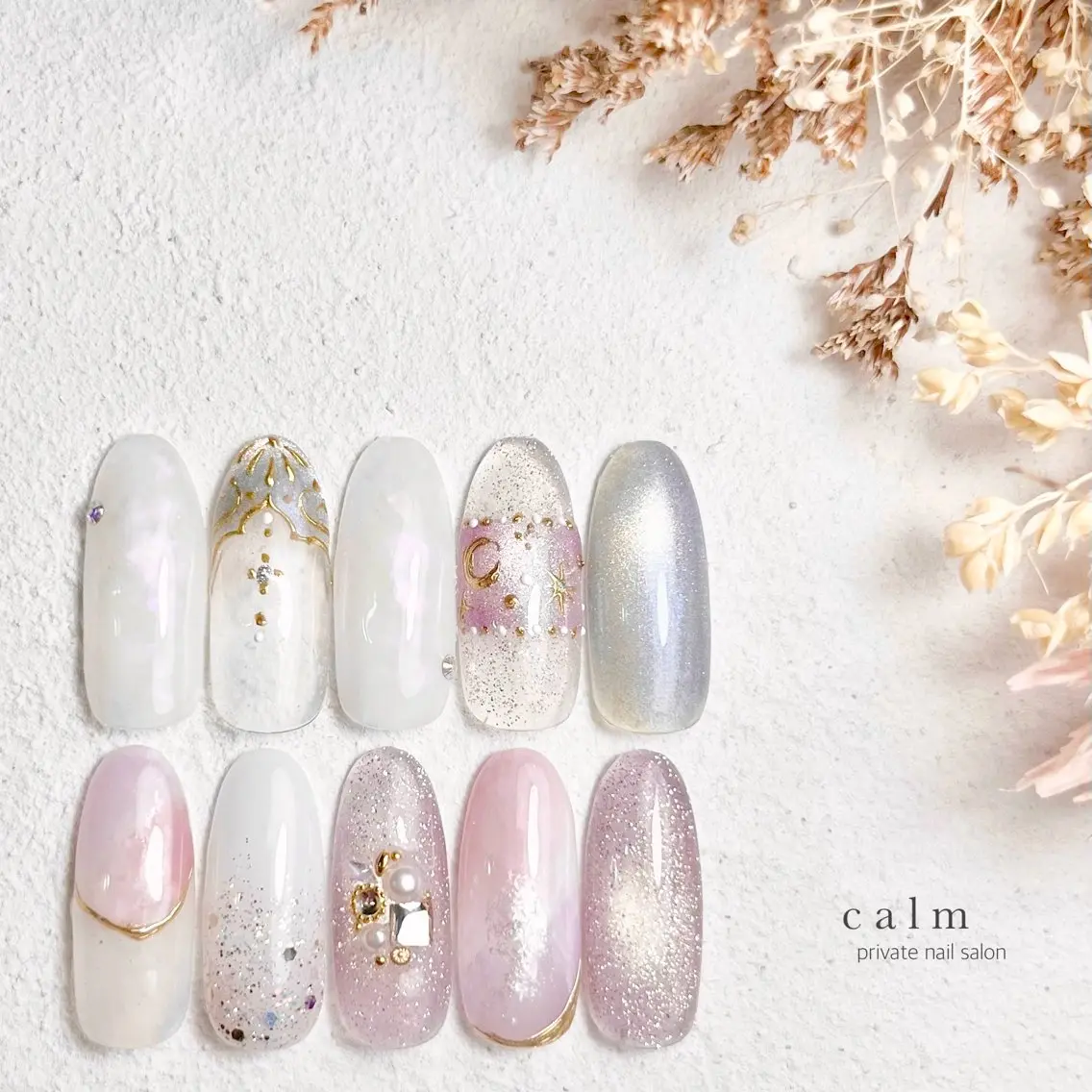 ネイル ハンドネイル calm 〔ｶｰﾑ〕のネイルデザイン