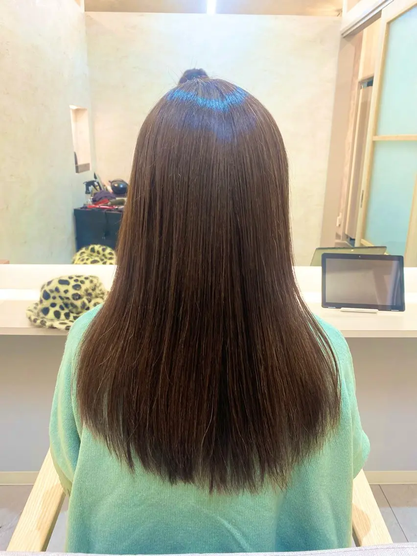ロング 髪質改善/縮毛矯正 今井ノブヤスのヘアスタイル