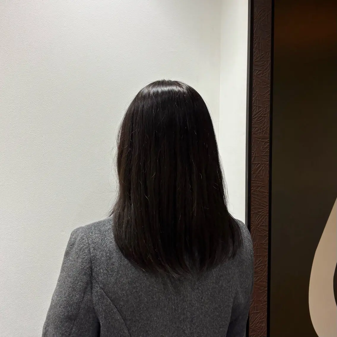 セミロング カラー ブラウンカラー 透明感カラー ダークブラウン 🌸石間伏 愛理🌸のヘアスタイル