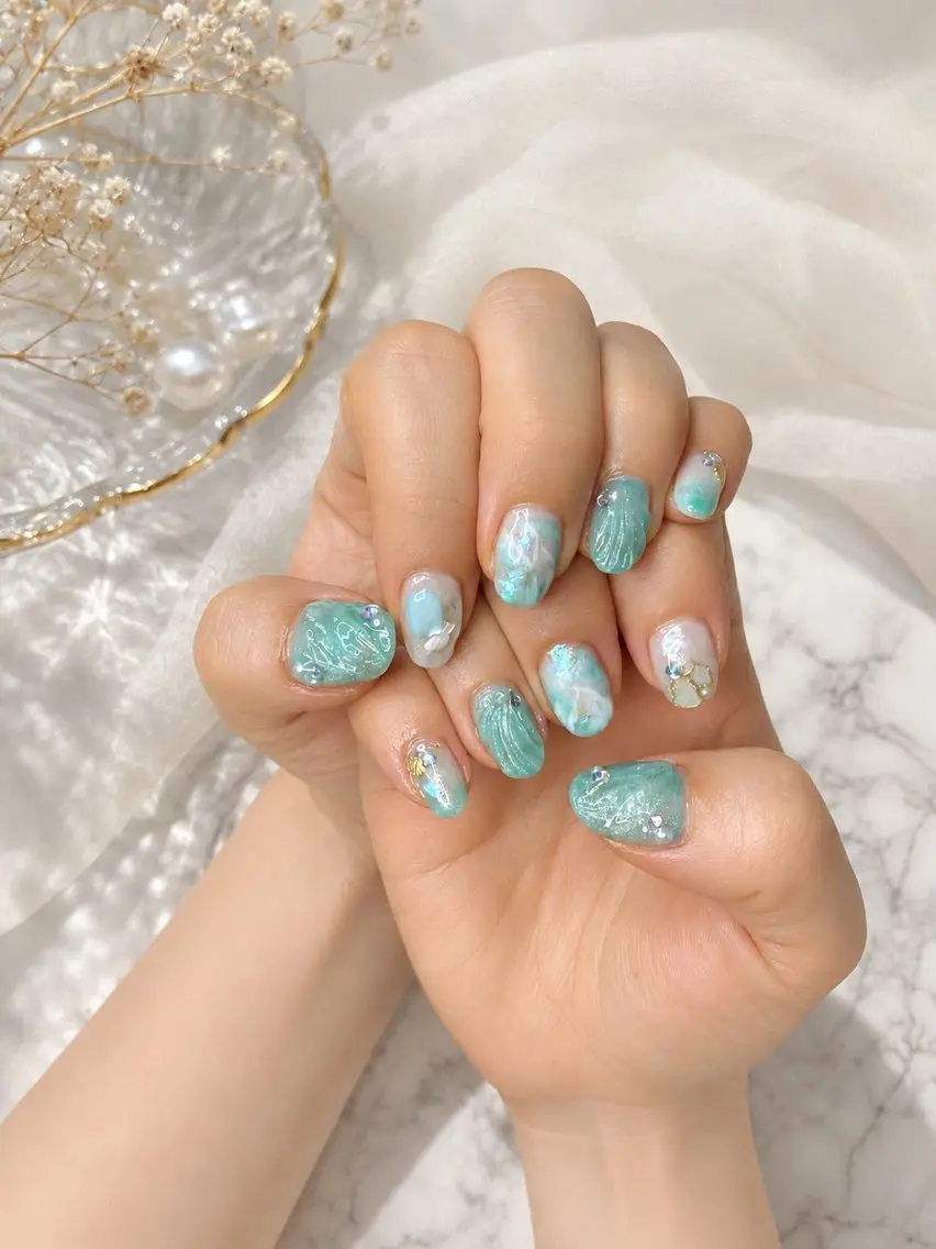 ネイル フットネイル Salon Aiki 優佳のネイルデザイン