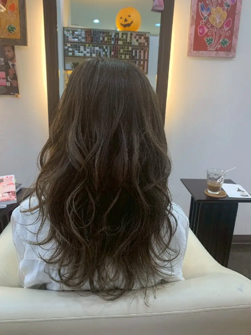 セミロング 古橋 瑞希のヘアスタイル