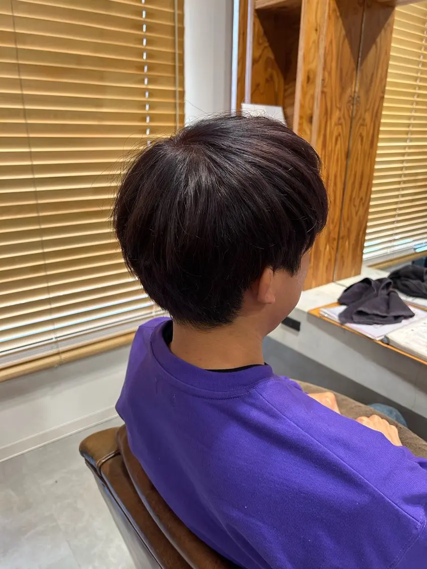 カラー ディープラベンダー ラベンダーカラー adorable 樋口円のヘアスタイル