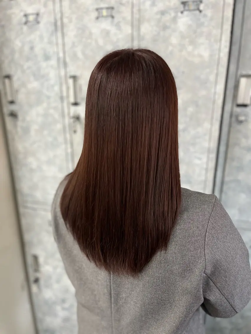 ロング カラー nico 麻生 ミユのヘアスタイル