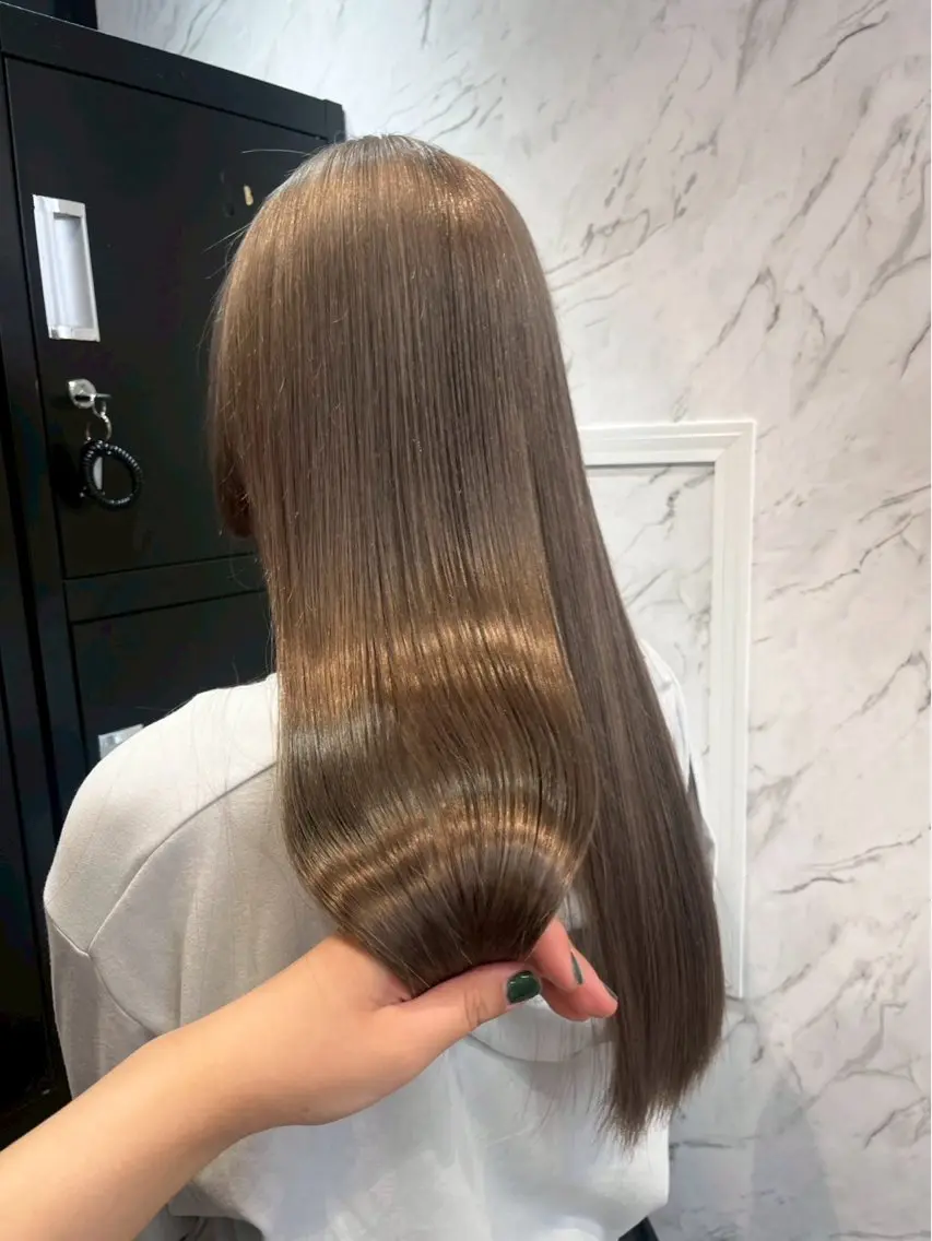 カラー ヘアカラー カット￥1100 🎀Yuri︎のヘアスタイル