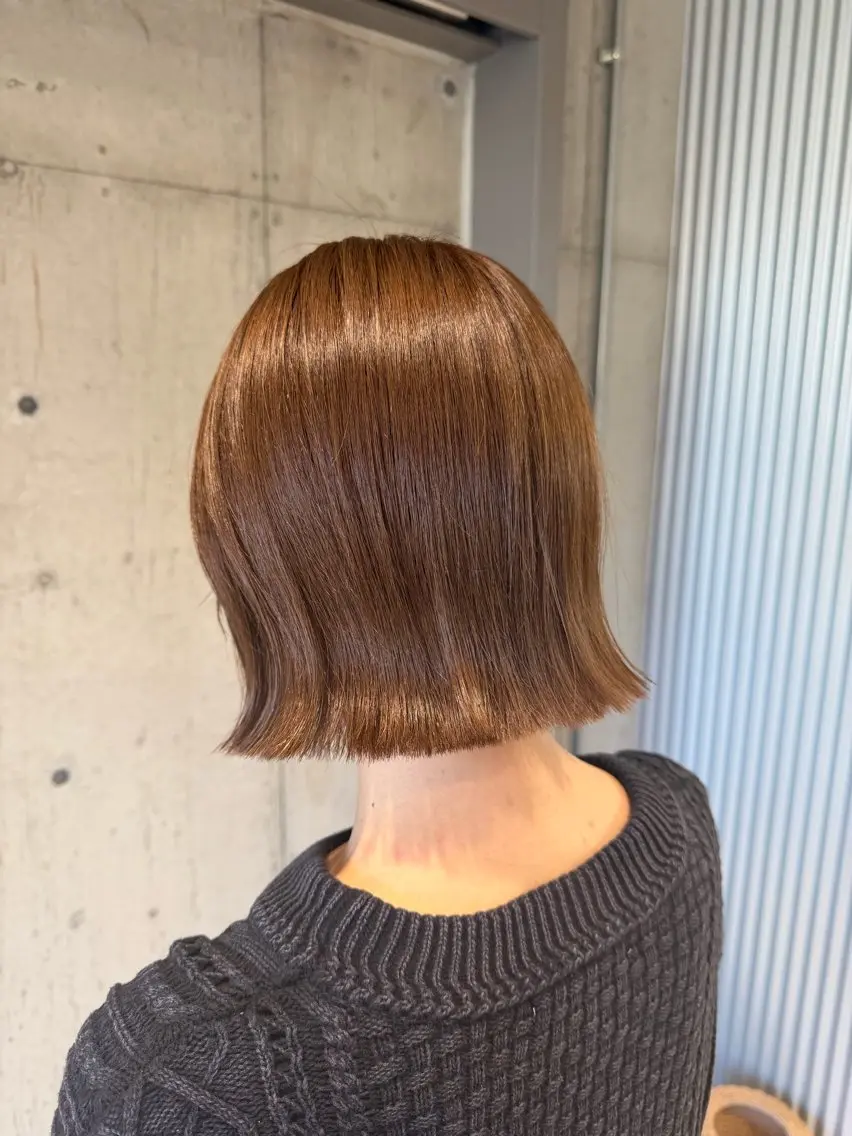 【口コミご協力メニュー】❤️カット+ブリーチなしダブルカラー+1ステップトリートメントの写真