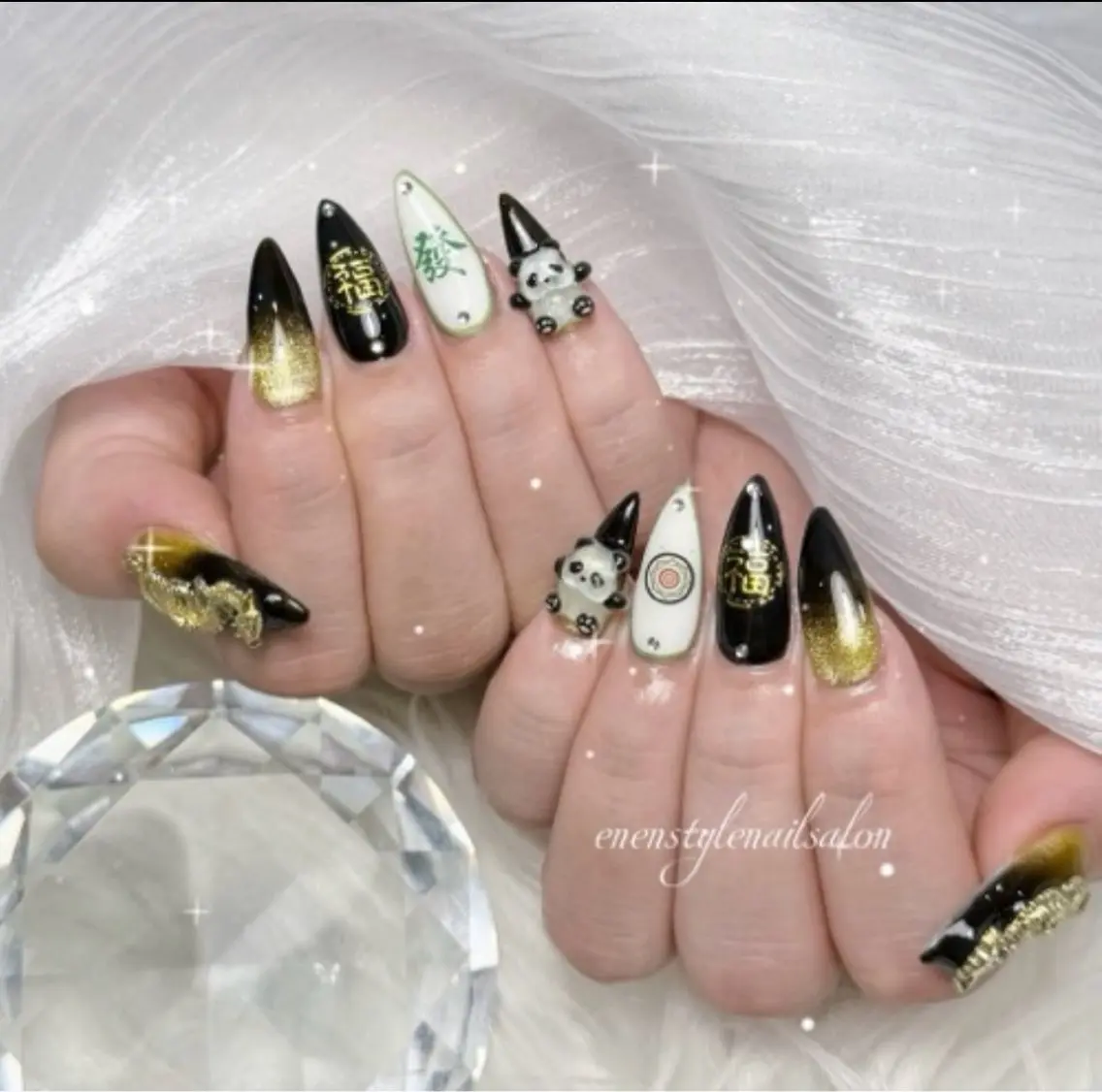 ネイル ハンドネイル 🐾enen style 🐾のネイルデザイン