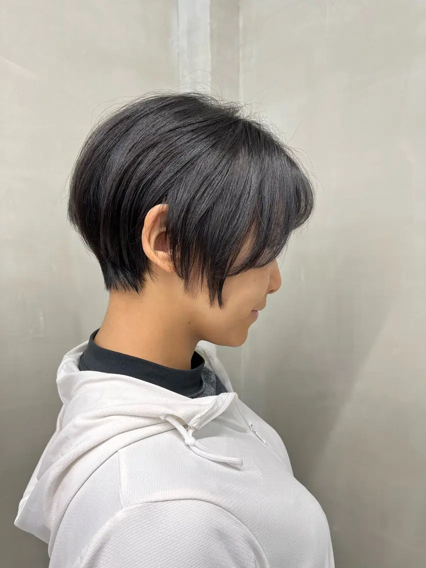ショート ショートヘア 井上 光のヘアスタイル