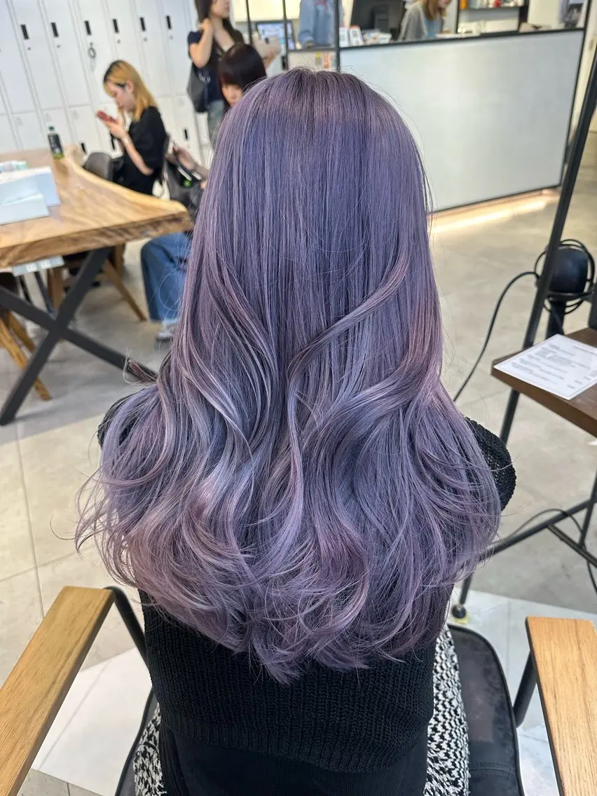 ロング カラー 韓国ヘアメンズ・レデ ィース特化ミクのヘアスタイル