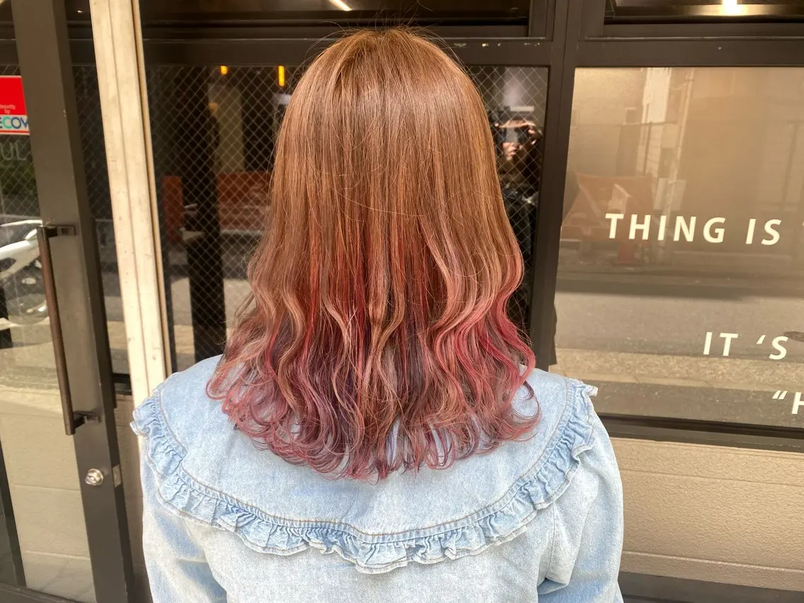 カラー 中富 🍪みなのヘアスタイル