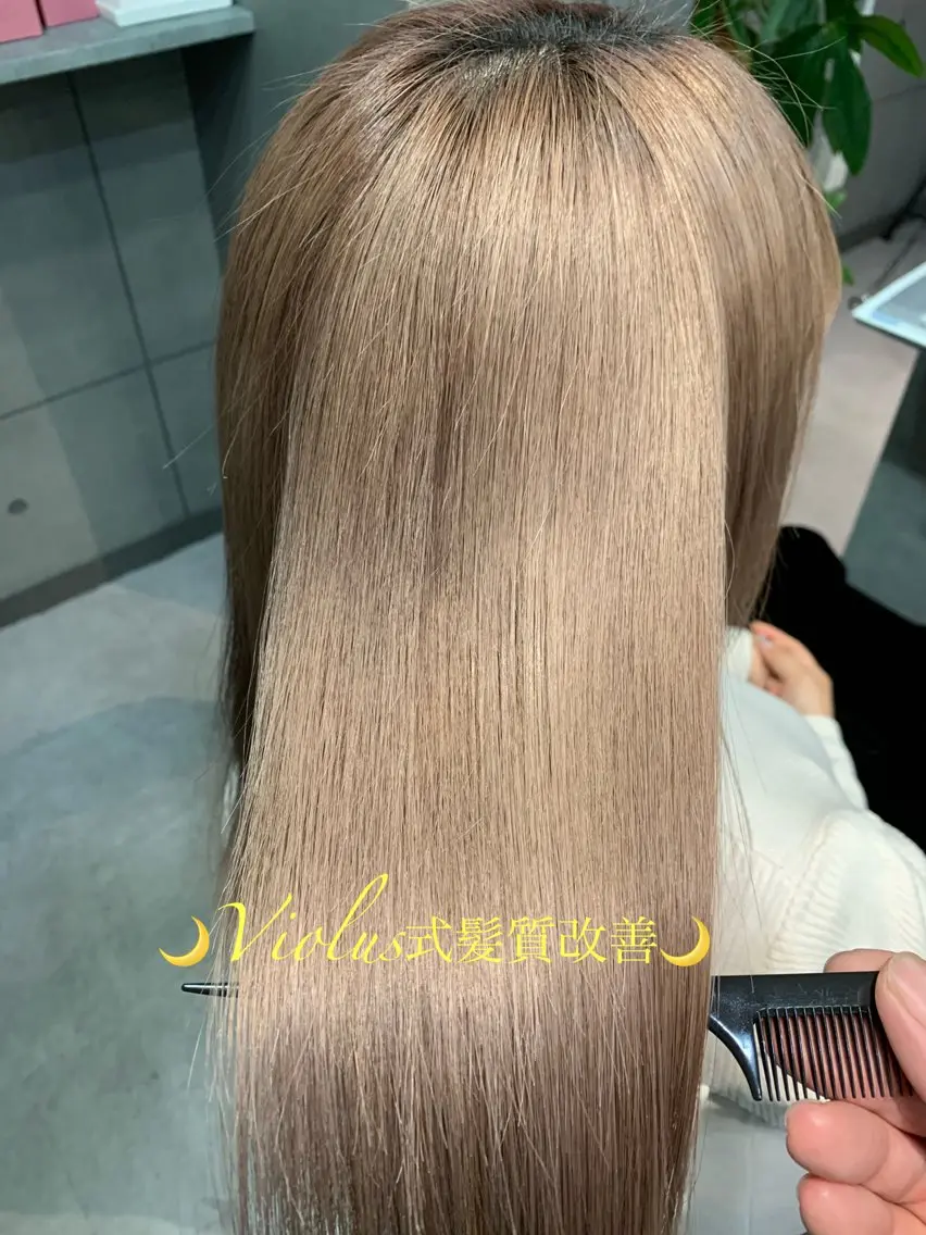 ロング トリートメント ディレクター鮫島 俊介のヘアスタイル
