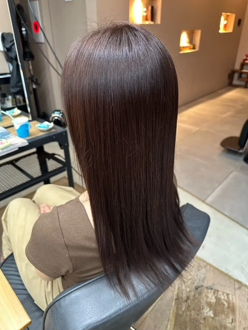ロング RINO‎🤍🎀 𝑏𝑒𝑙𝑡𝑎のヘアスタイル