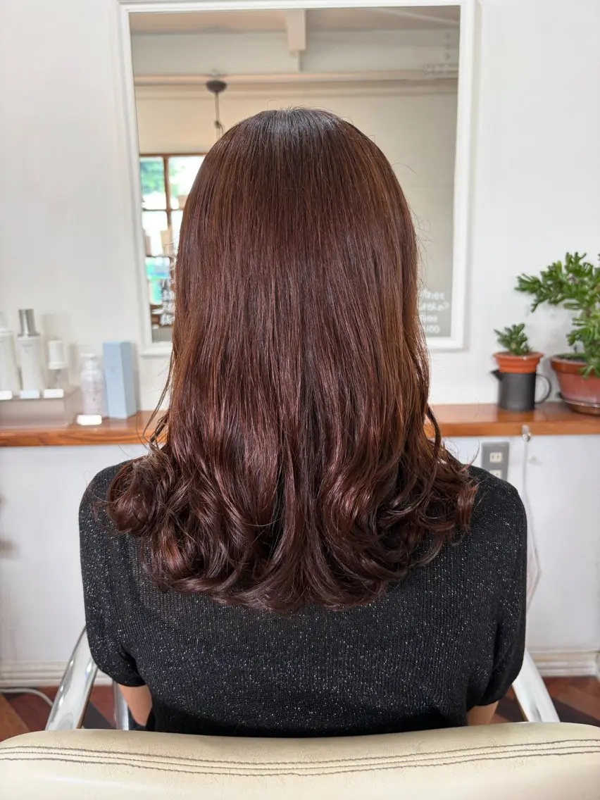 パーマ パーマ 塔崎 りこのヘアスタイル