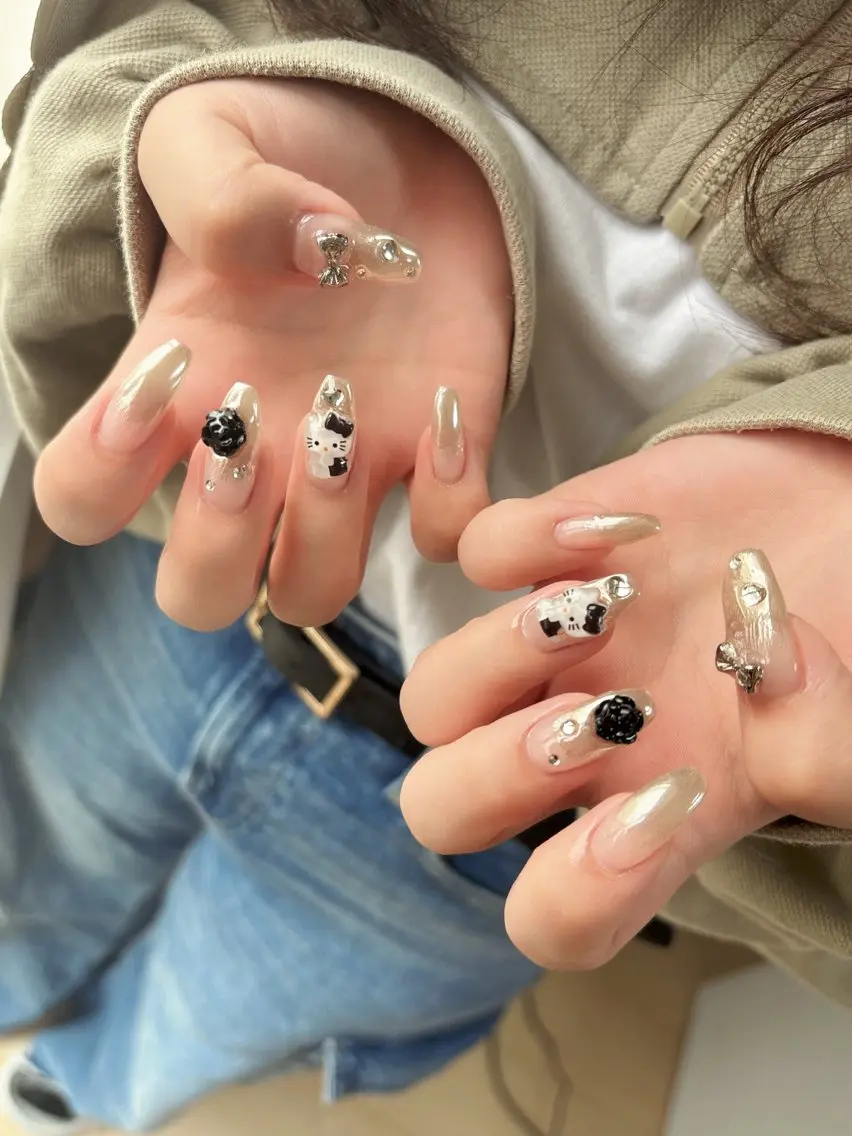 ネイル ハンドネイル 💅ネイルハウス🏡 🎀TOMO🎀のネイルデザイン