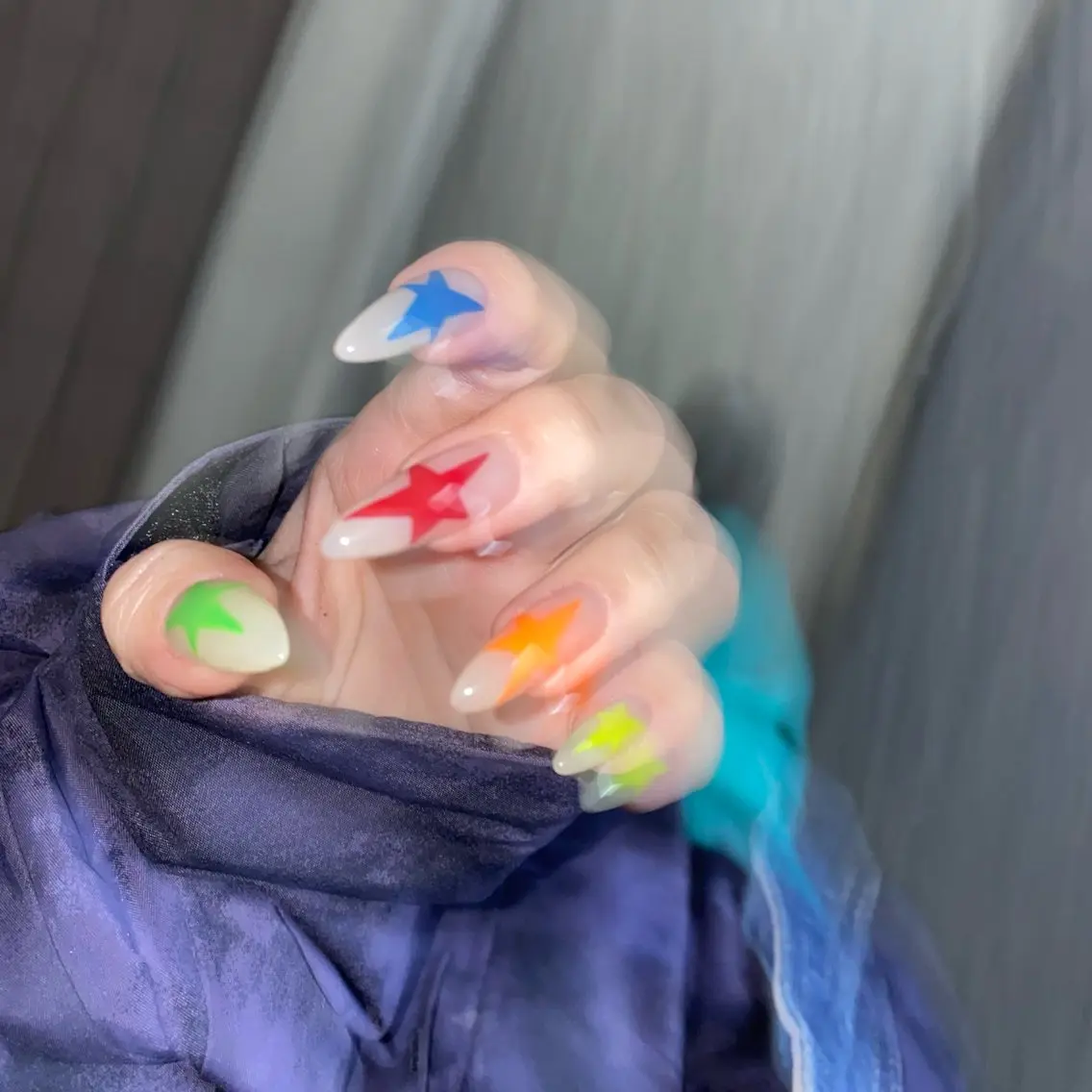 ネイル ハンドネイル フットネイル nano/きもかわ nail🐬🫧のネイルデザイン