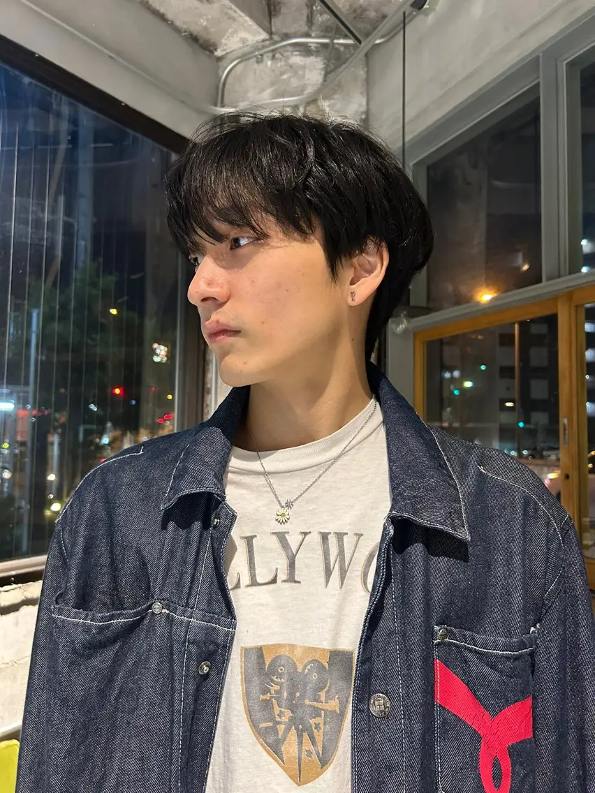 カラー メンズ メンズ就活ヘア ヘアカラー lma yuiのヘアスタイル