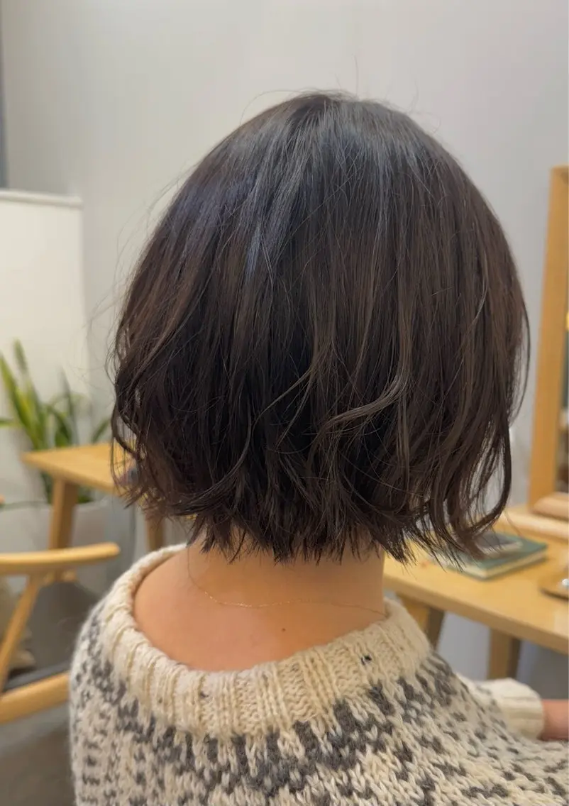 🤍カットandカラーワンカラーの写真