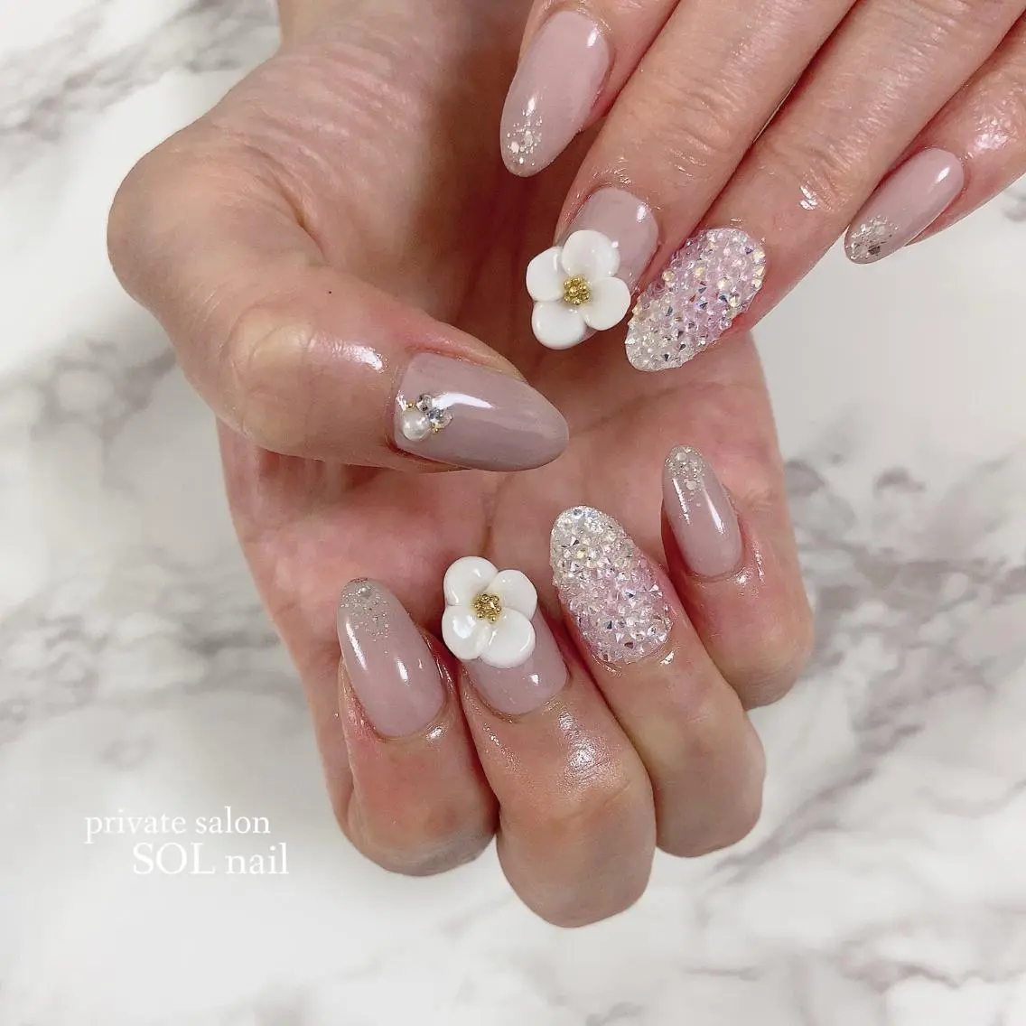 ネイル ハンドネイル SOL NAILのネイルデザイン