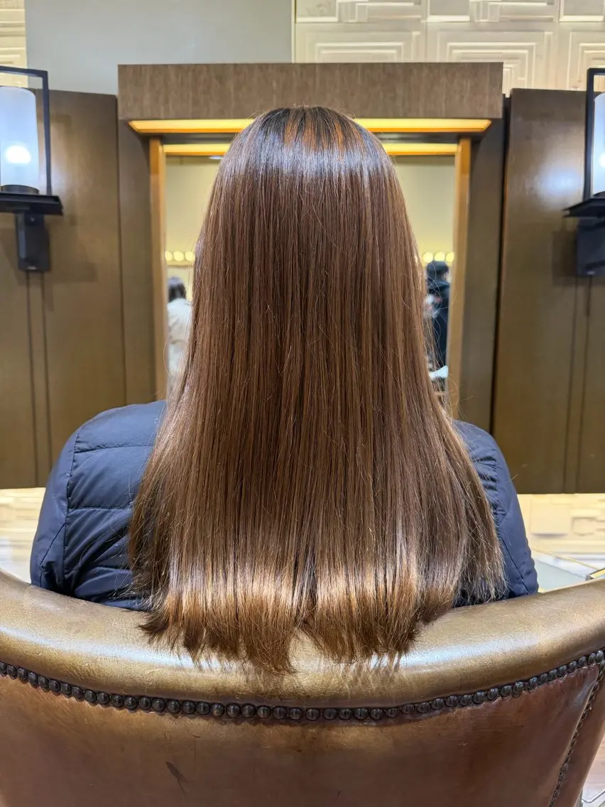 ロング 西浦 智也のヘアスタイル
