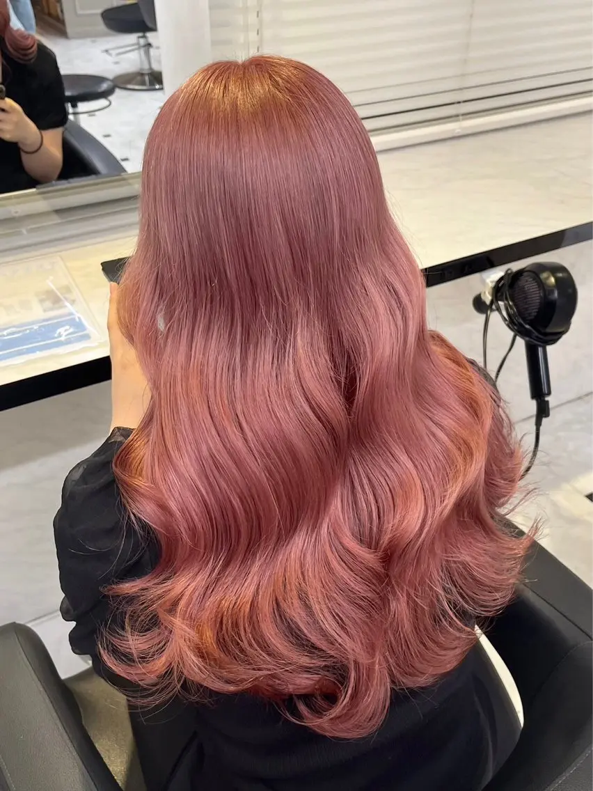 セミロング カラー ヘアアレンジ ヘアカラー トリートメント ヘッドスパ ヘアセット 〈公式〉🕯️ BABY上野🕯️のヘアスタイル