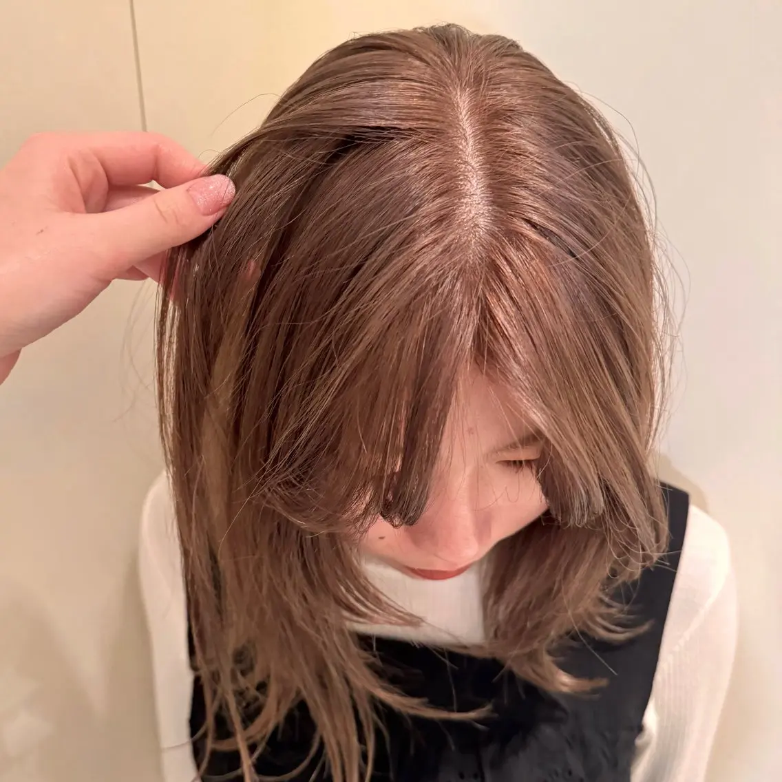 【💕👱🏻♀️ベージュしたい方限定👱🏻♀️💕】ブリーチカラー+頭皮洗浄marbb付き🈂️の写真