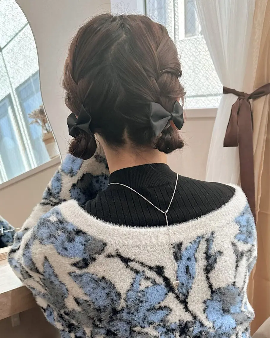 ミディアム ヘアアレンジ Mila chihiroのヘアスタイル