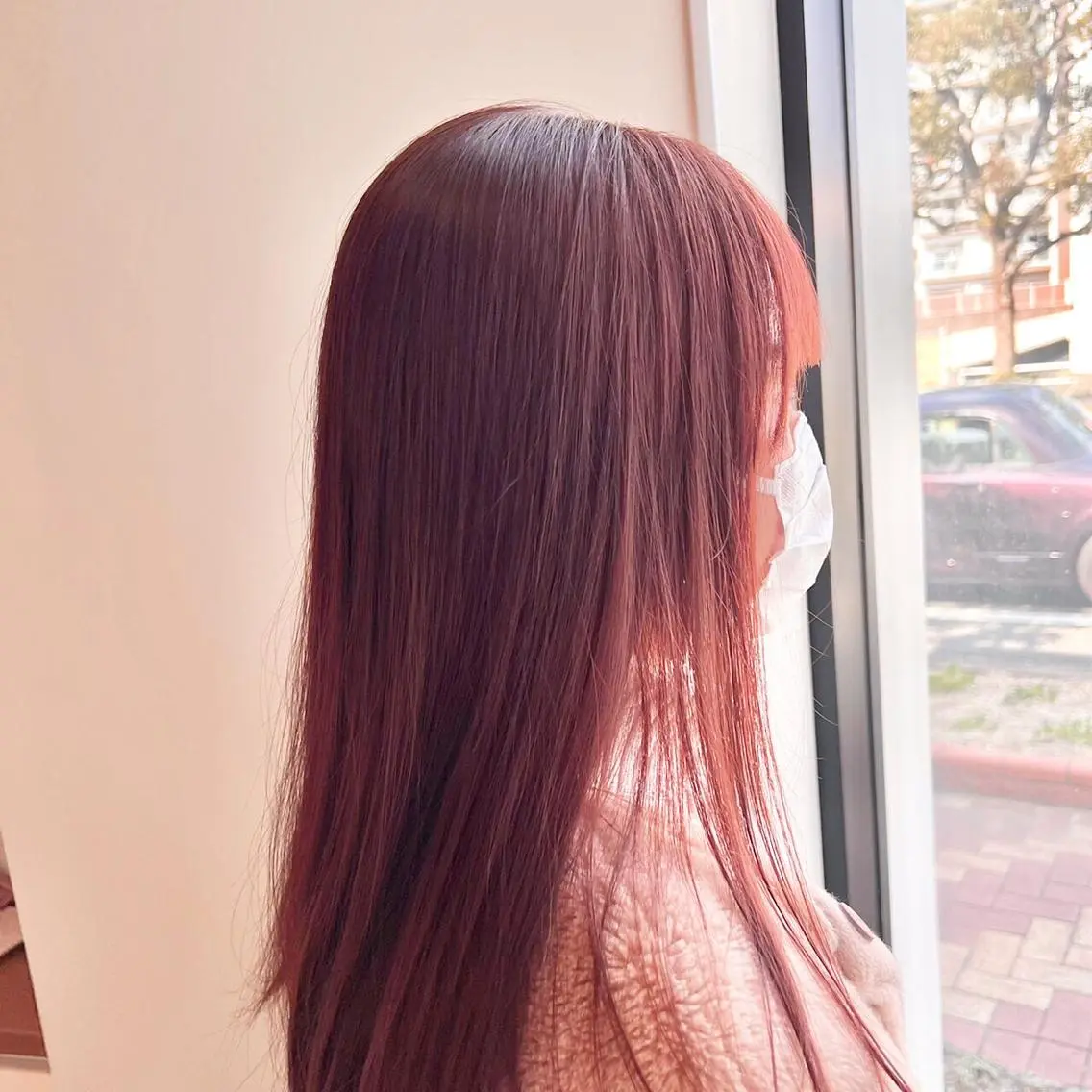 カラー 角田 琉希也のヘアスタイル