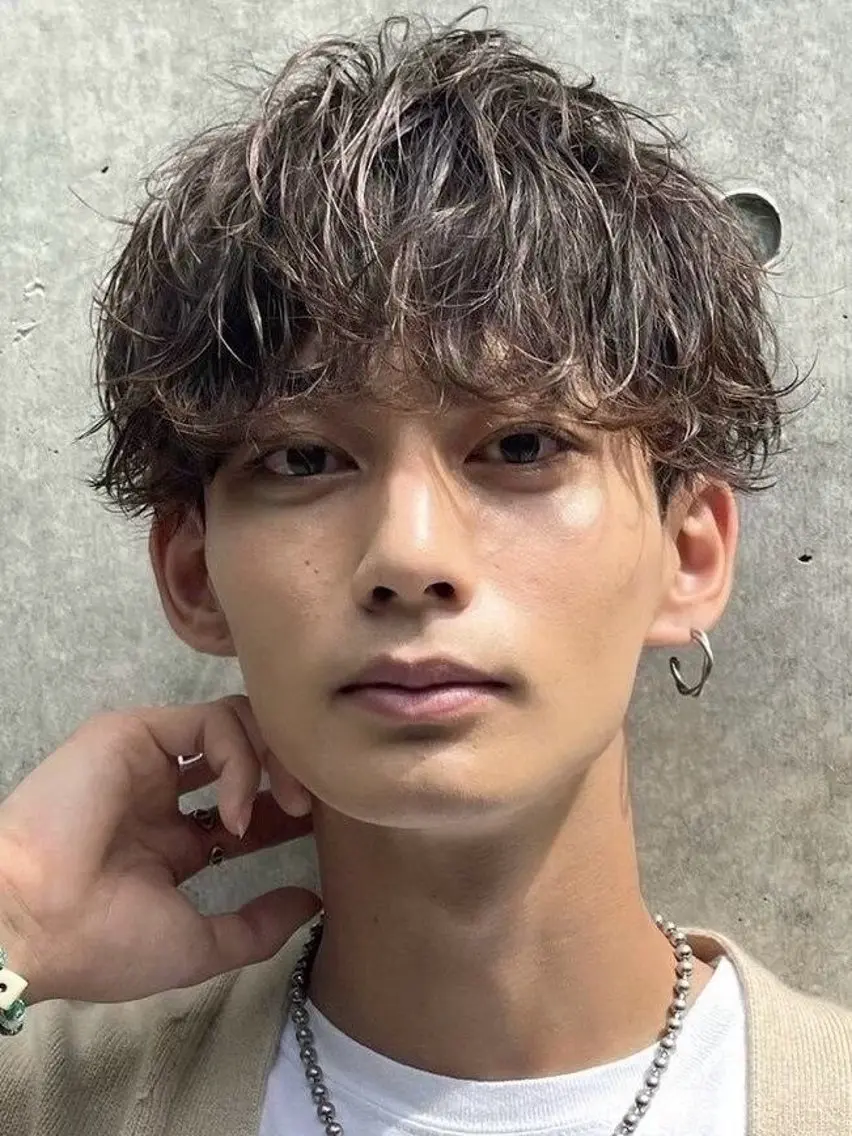 ショート パーマ ショートヘア カット パーマ クドウレイ fifth神南のヘアスタイル