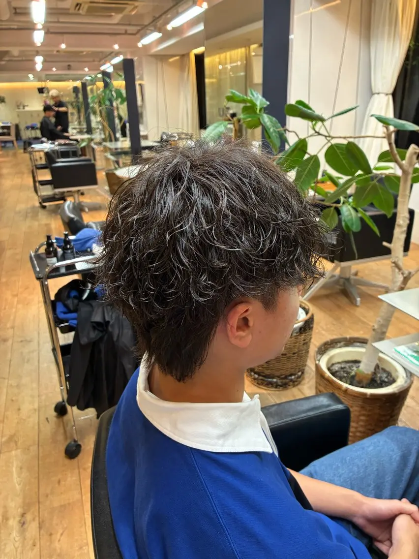 ✨水木限定✨メンズカット✂️ツイストスパイラルパーマの写真