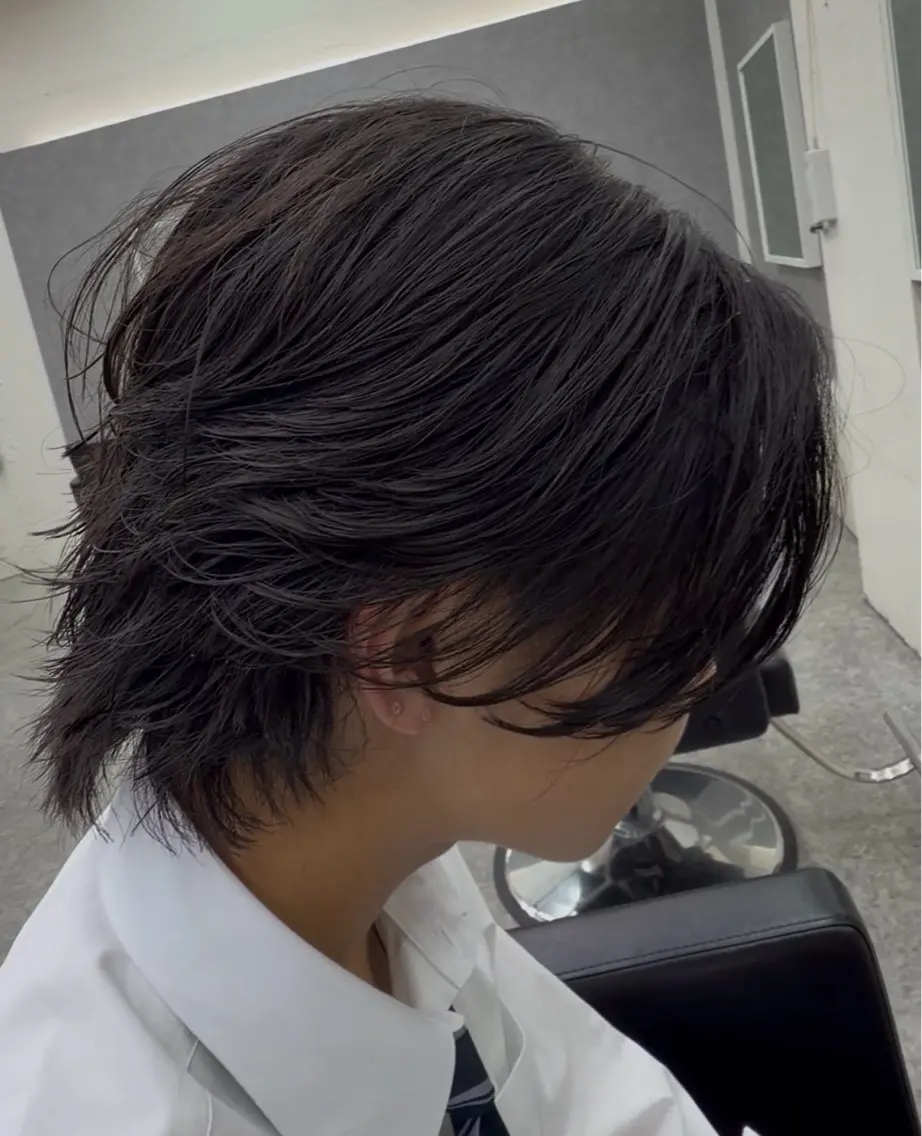 カット+ニュアンスパーマの写真