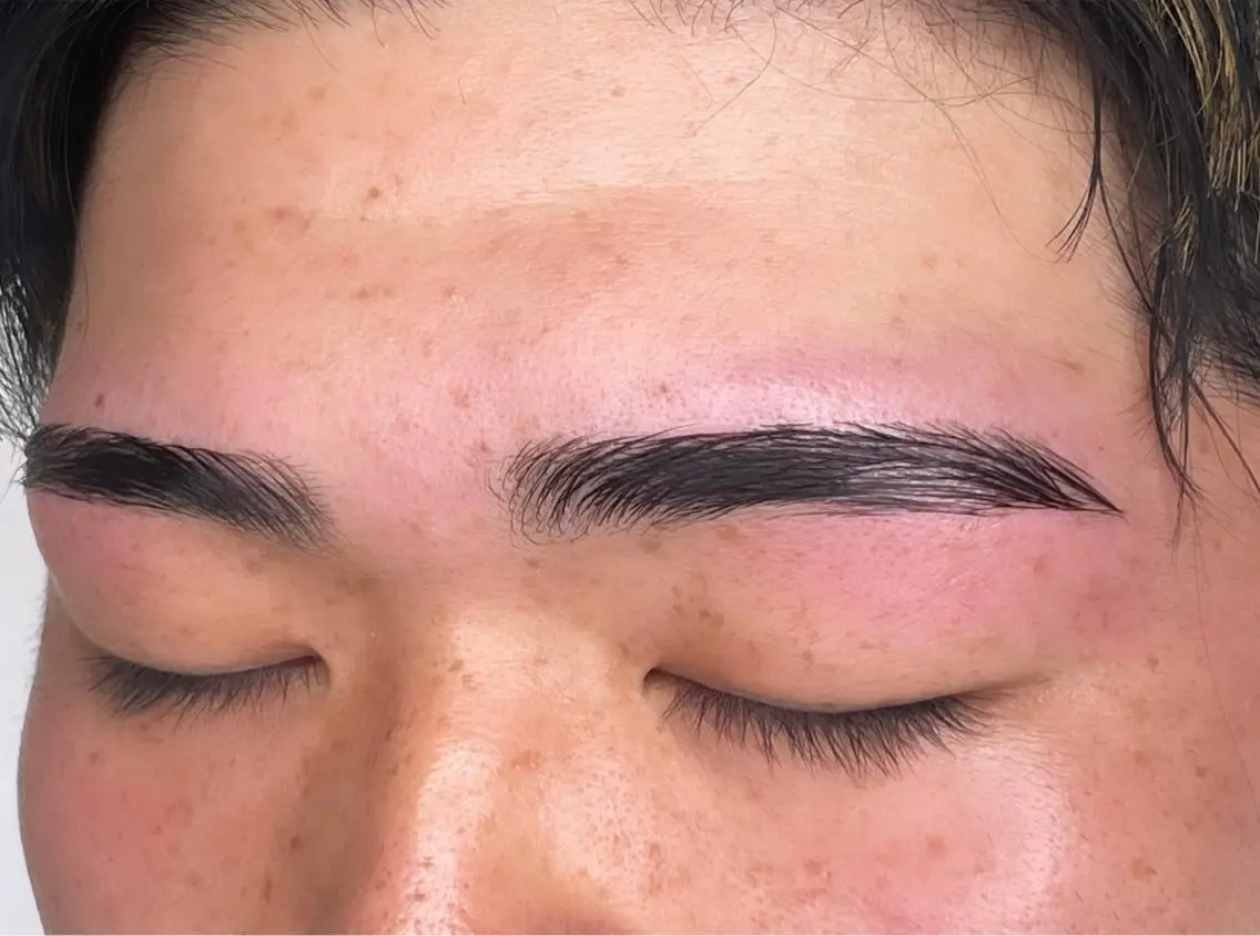 メンズ アイブロウ ワックス脱毛 眉カット その他(アイブロウ) Arva salonのマツエク・マツパデザイン