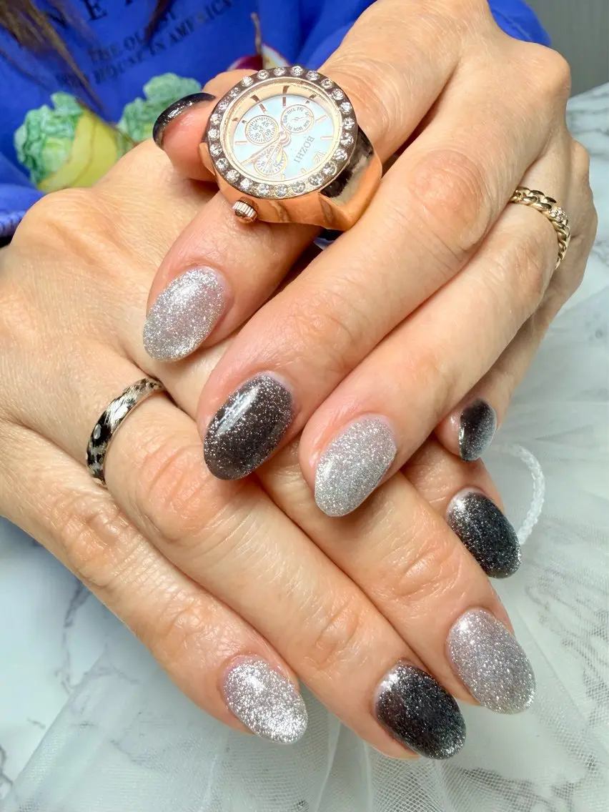 ネイル アートネイル チークネイル フラッシュネイル フラッシュマグ フレンチネイル Mai’s nailのネイルデザイン