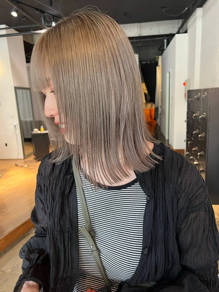 【2ヶ月以内再来】最上級ケアMENU❣CUT+ケアBLEACH+ケアCOLORの写真