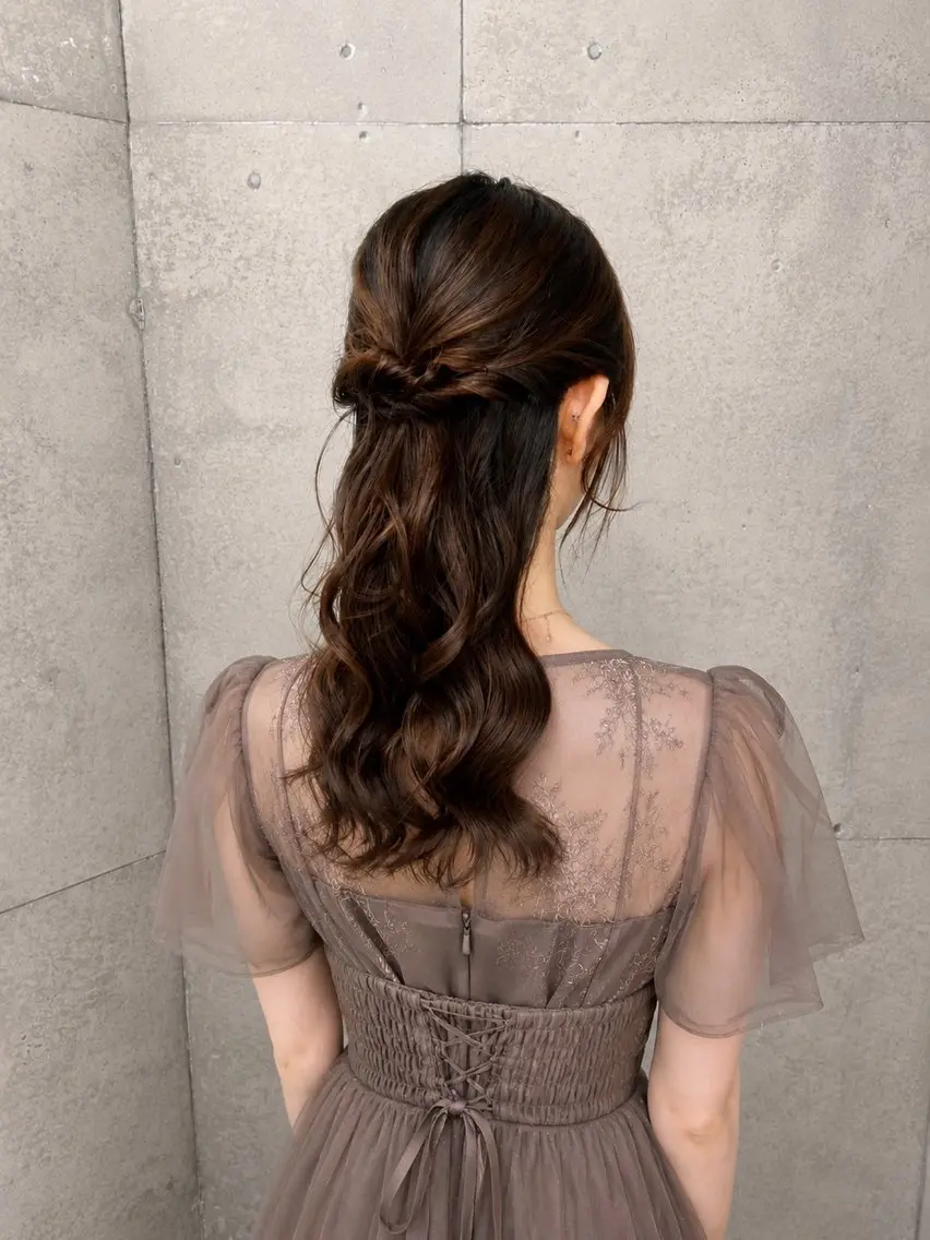 セミロング ♡NOZOMI ♡のヘアスタイル