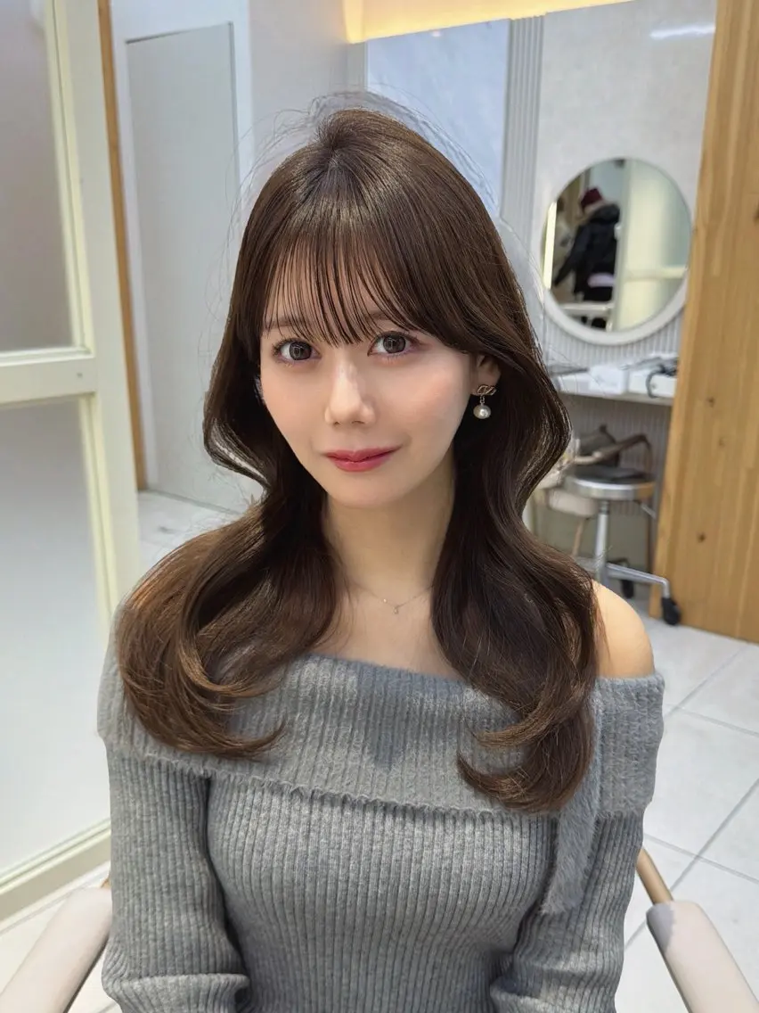 ✨お出かけ前におすすめ✨ シャンプー+ブロー+コテ巻き付きの写真