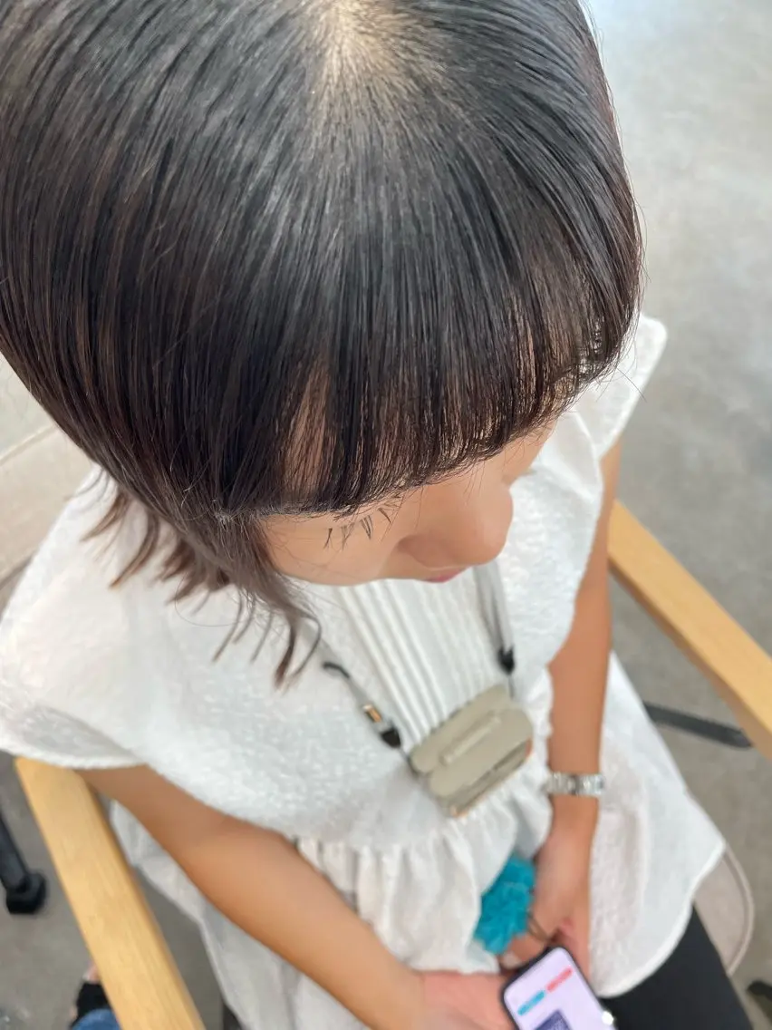 パーマ ストレートパーマ 小坂 郁美のヘアスタイル