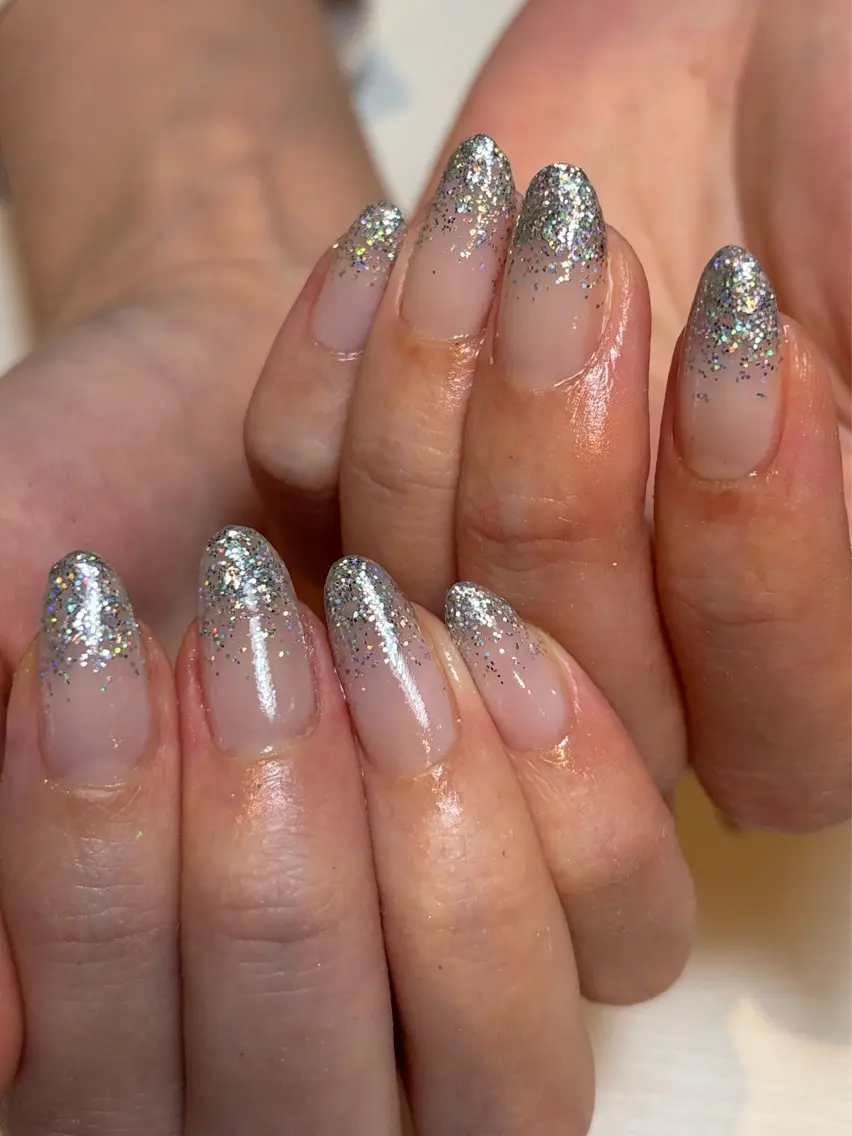 ネイル アートネイル 韓国ネイル ロングネイル マグネットネイル ニュアンスネイル ハンドネイル Kai  nail Mayukoのネイルデザイン