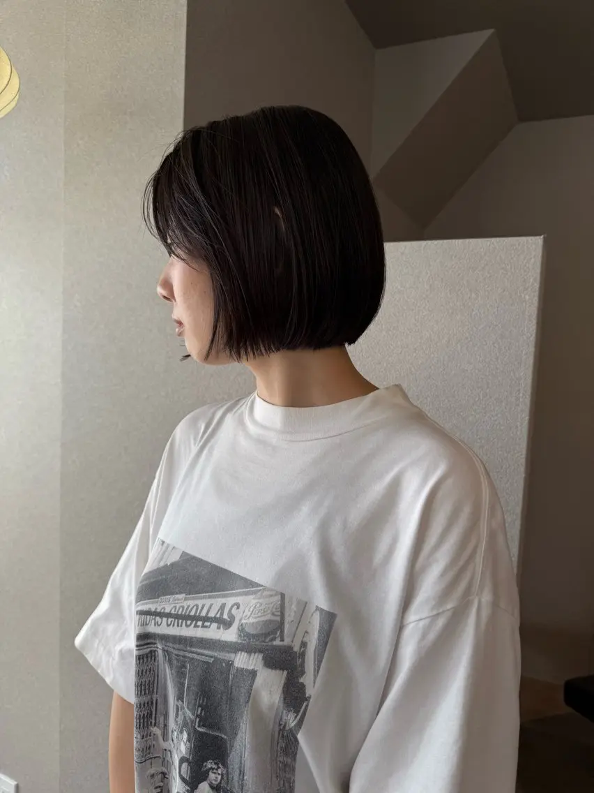 ショート ボブ カット Fujii Naoのヘアスタイル