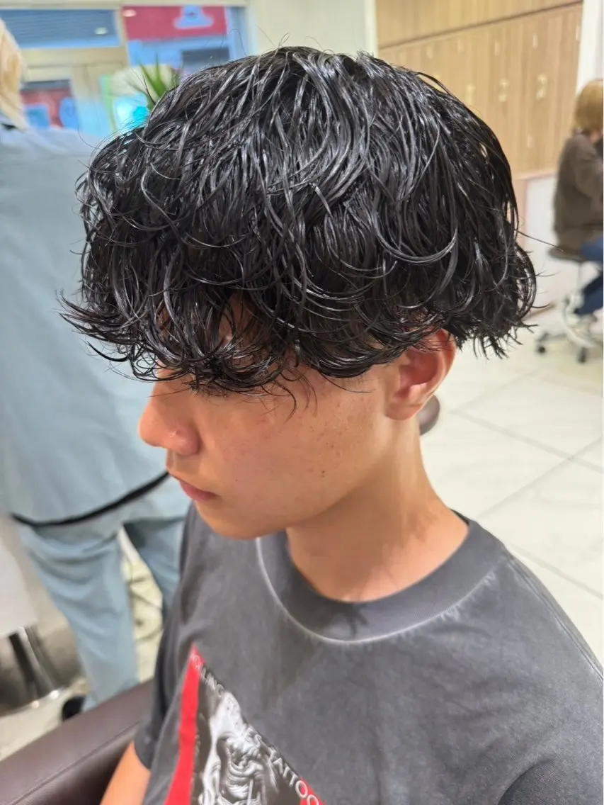 【初回限定】モテ確定🔥カット＋似合わせパーマの写真