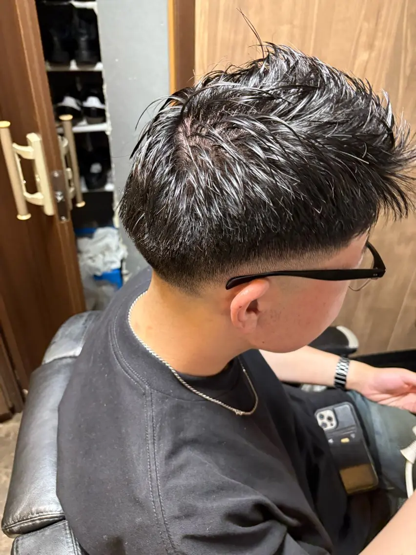 ショート メンズ 山道 啓介のヘアスタイル