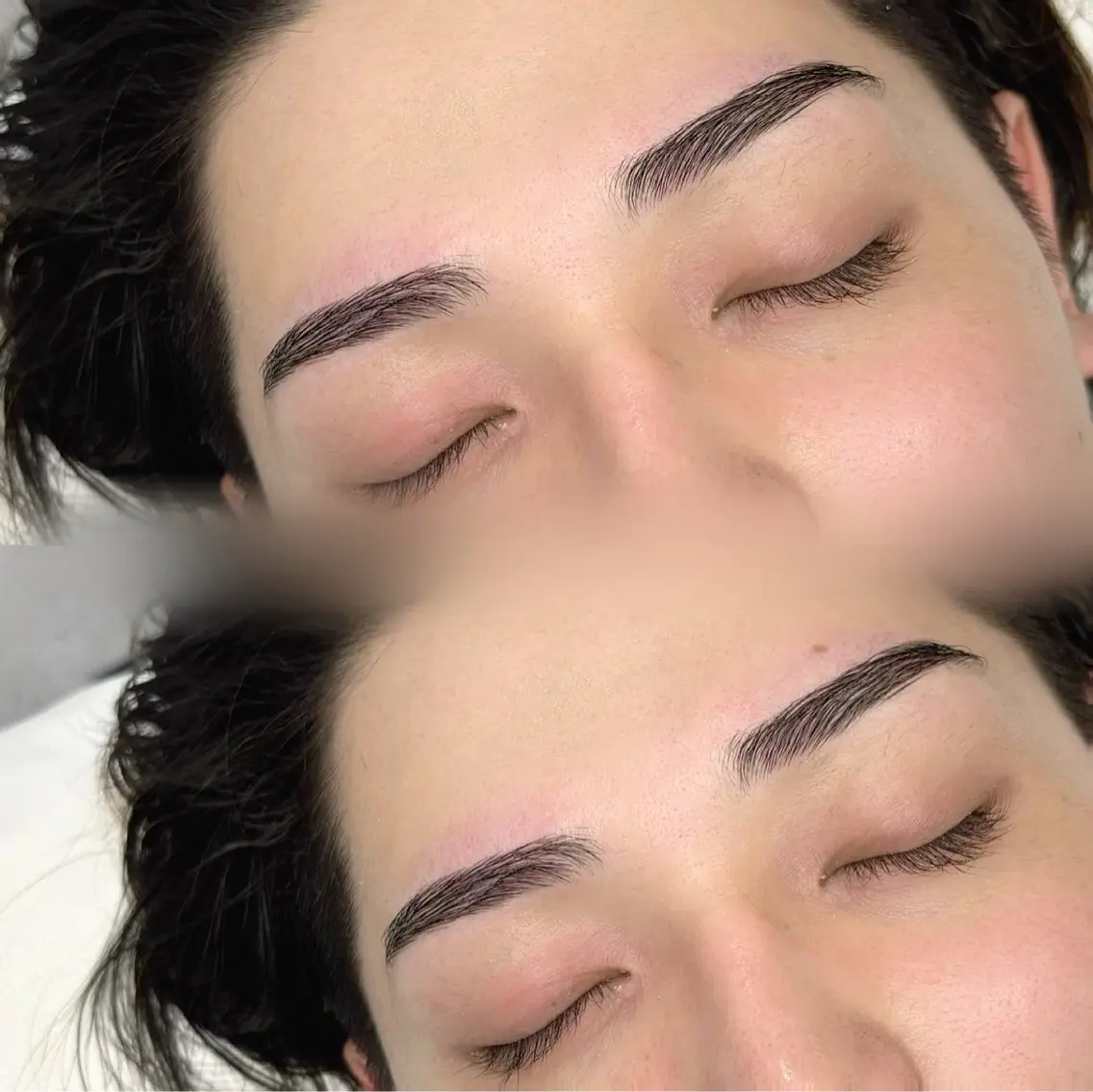 アイブロウ メンズアイブロウ WHITE LASH yuiのマツエク・マツパデザイン